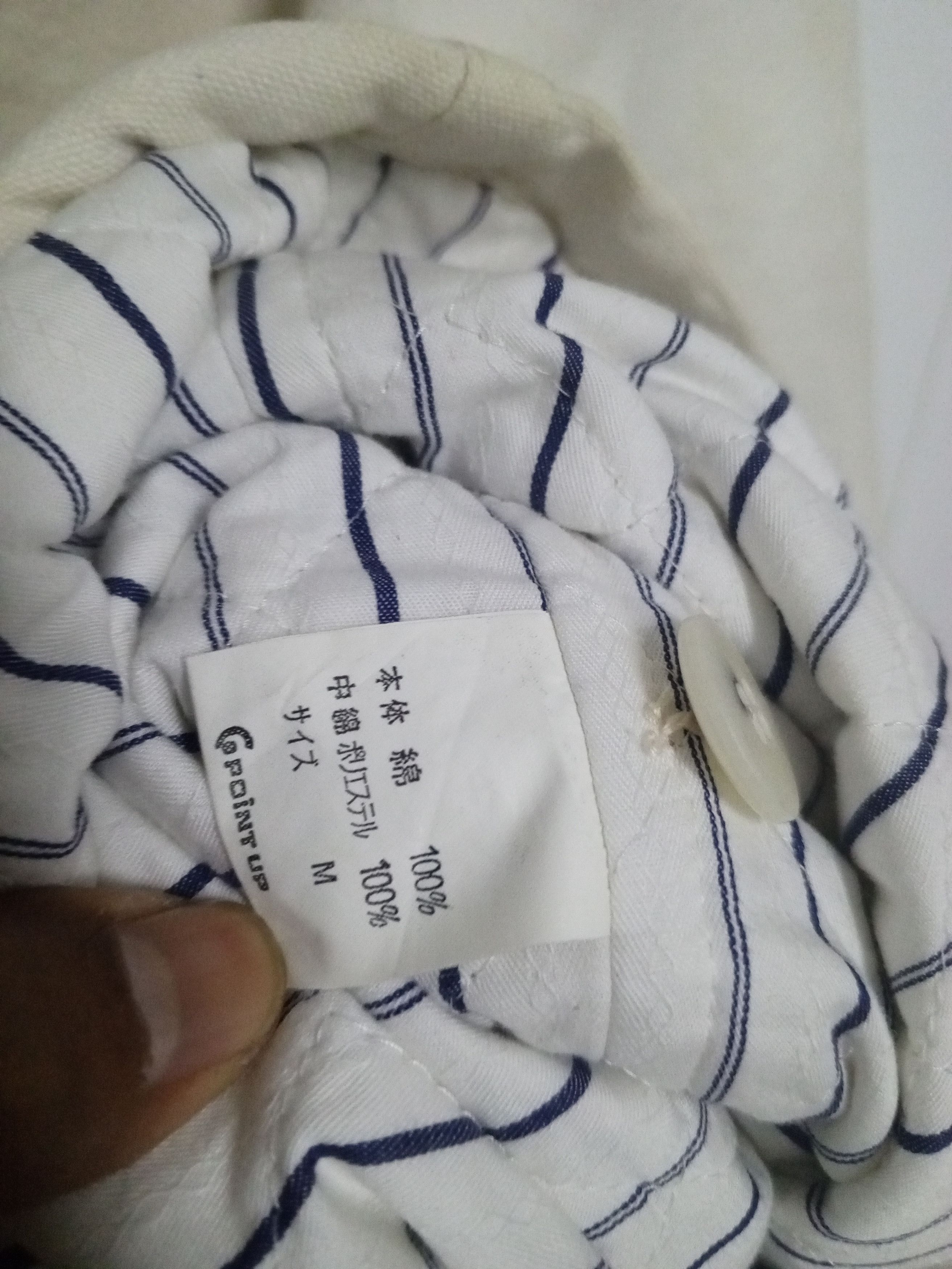 Hai Sporting Gear Vtg Hai Sporting Gear Denim white Button Up by Issey Miyake Size US XL / EU 56 / 4 - 12 Thumbnail