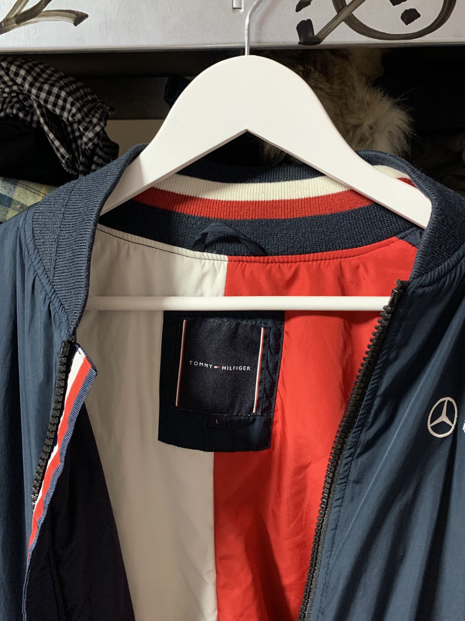 Tommy Hilfiger Tommy Hilfiger x Mercedes AMG Motorsport F1 Bomber Jacket L Size US L / EU 52-54 / 3 - 13 Thumbnail