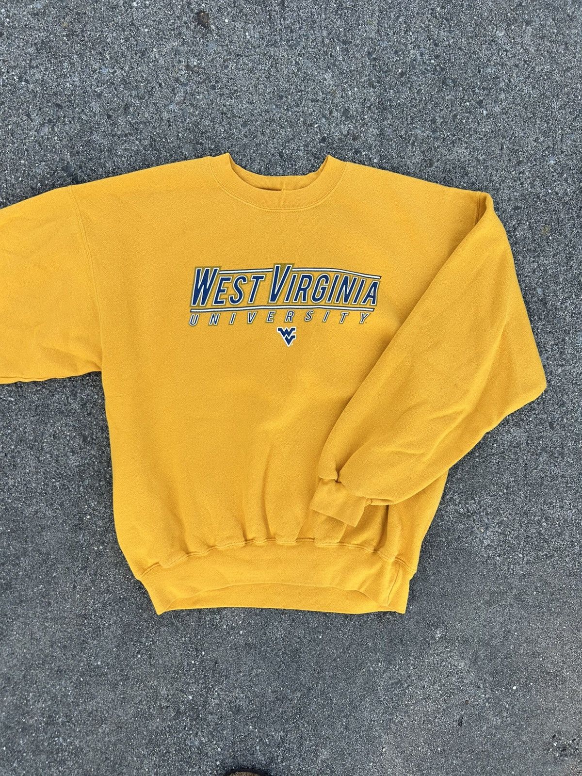 Delta Vintage West Virginia University Crewneck Size US L / EU 52-54 / 3 - 1 Thumbnail