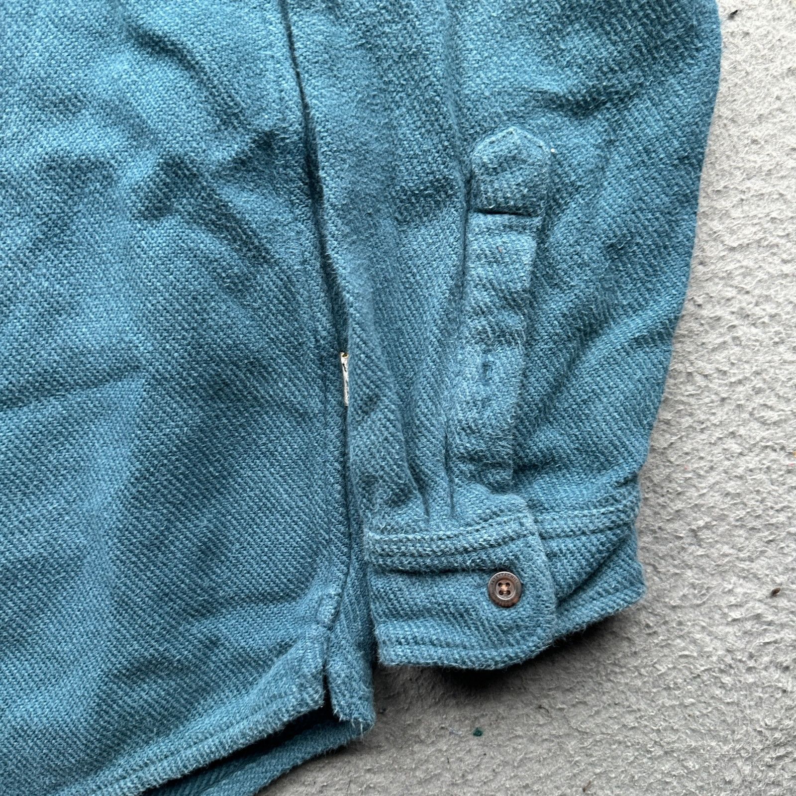 Other Fayettechill Local Dave Shacket Steel Men Large Flannel Blue Size US L / EU 52-54 / 3 - 8 Thumbnail