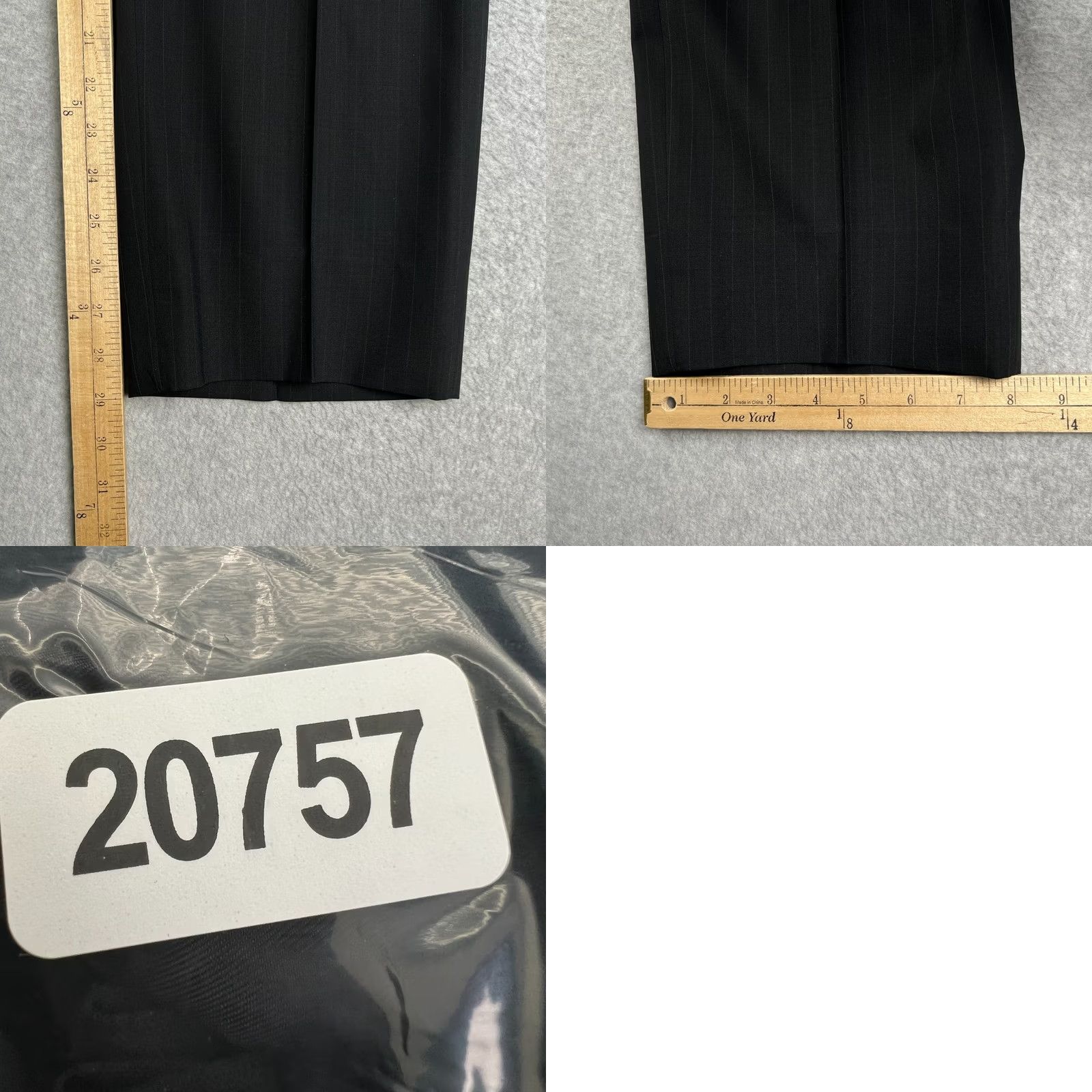 Brooks Brothers Brooks Brothers Regent Brookscool Pinstripe Suit Coat Pants Set 42R Black 2 Piece Men Regular Wool Pinstripe Suit Coat Pants Set 42R 36x29 Black Size 42R - 10 Thumbnail