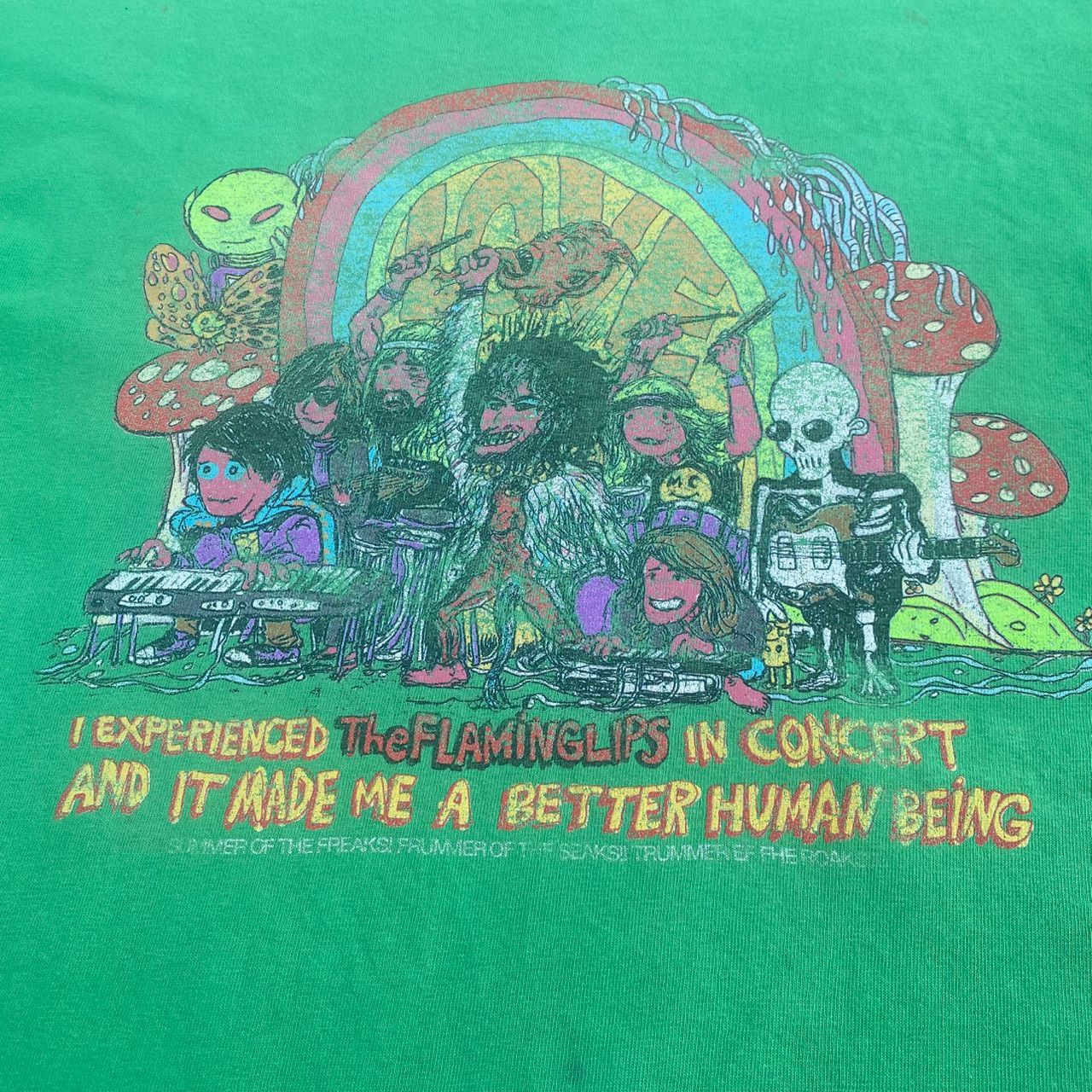 Band Tees Vintage The Flaming lips In Concert Grunge Band Tshirt Size US M / EU 48-50 / 2 - 3 Thumbnail