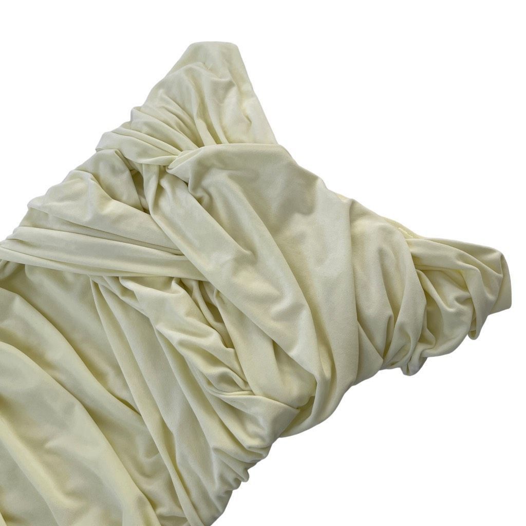 Alexander Wang Alexander Wang Interwoven Off Shoulder Mini Dress in Tender Yellow Size S / US 4 / IT 40 - 8 Thumbnail