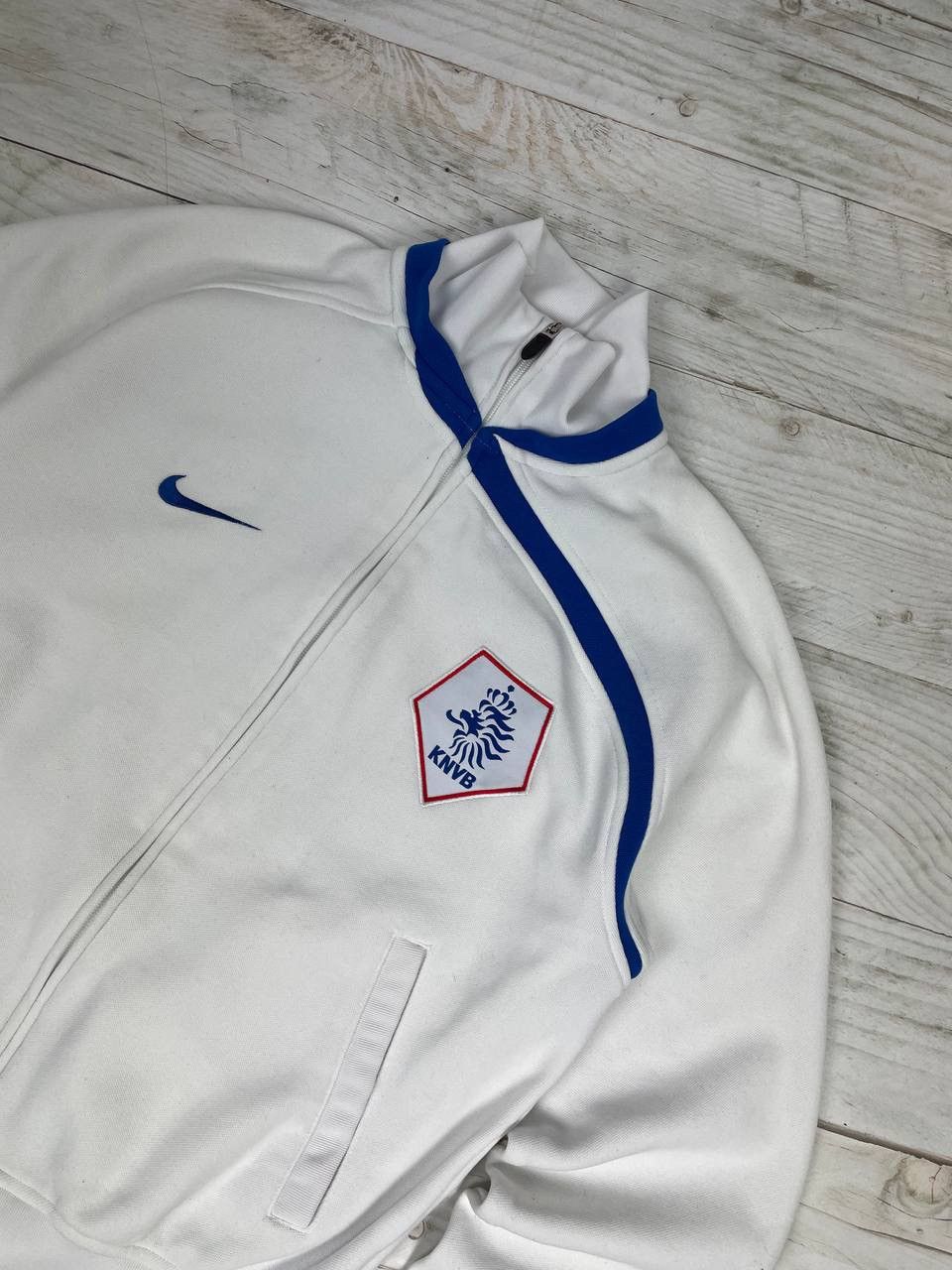Nike Nike Netherlands 2008 2009 Training Football Track Jacket Size US M / EU 48-50 / 2 - 3 Thumbnail