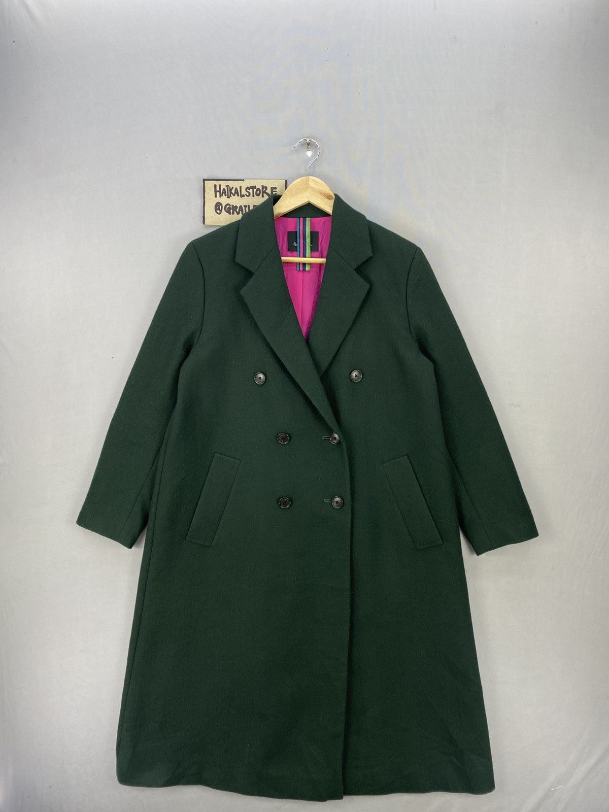 Designer Vintage Paul Smith Wool Down Jacket Size S / US 4 / IT 40 - 1 Thumbnail