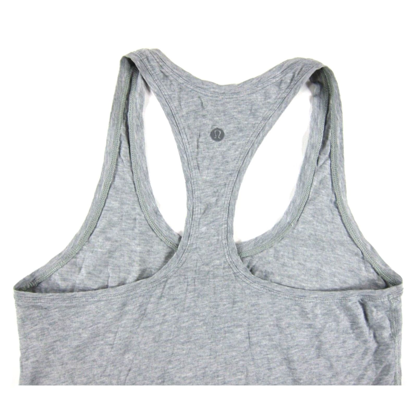 Lululemon Lululemon Tank Woman M Grey Cotton Lightweight Active Casual Jersey Stretch Size M / US 6-8 / IT 42-44 - 4 Thumbnail