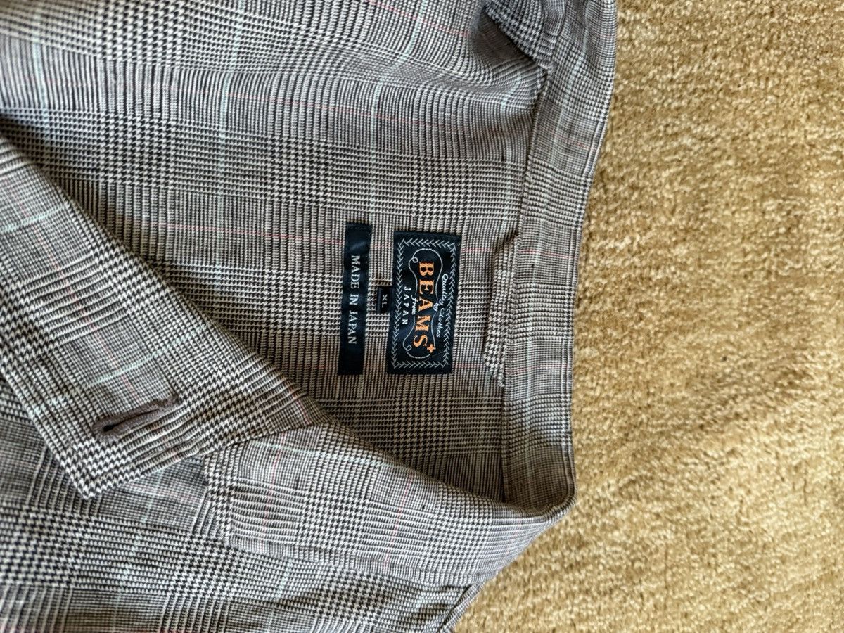 Beams Plus Beams Plus Linen Plaid Chore Jacket Size US XL / EU 56 / 4 - 3 Thumbnail