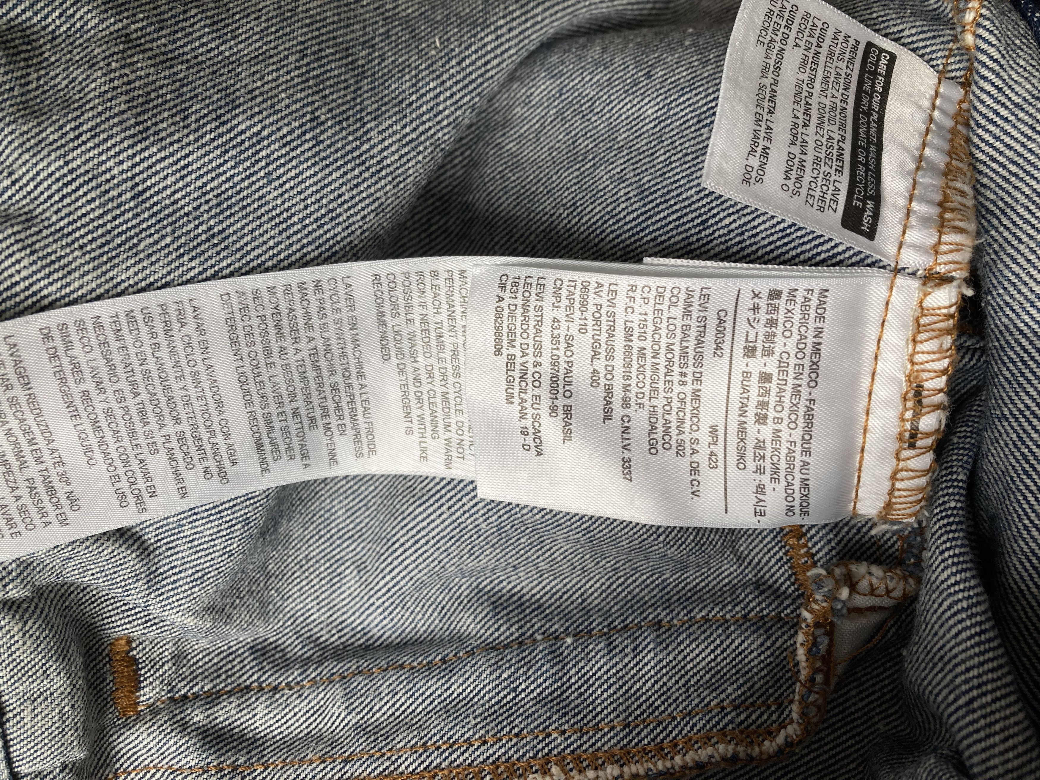 Patta Levi's Denim trucker jacket Tie dye washed Large new Size US L / EU 52-54 / 3 - 7 Thumbnail