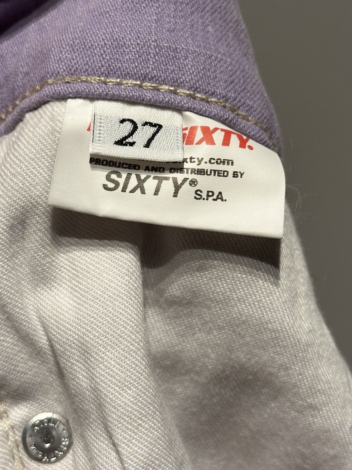Miss Sixty Miss Sixty Shola Jeans Butterfly Y2K 2000's Cropped Capri Size 27" / US 4 / IT 40 - 13 Thumbnail