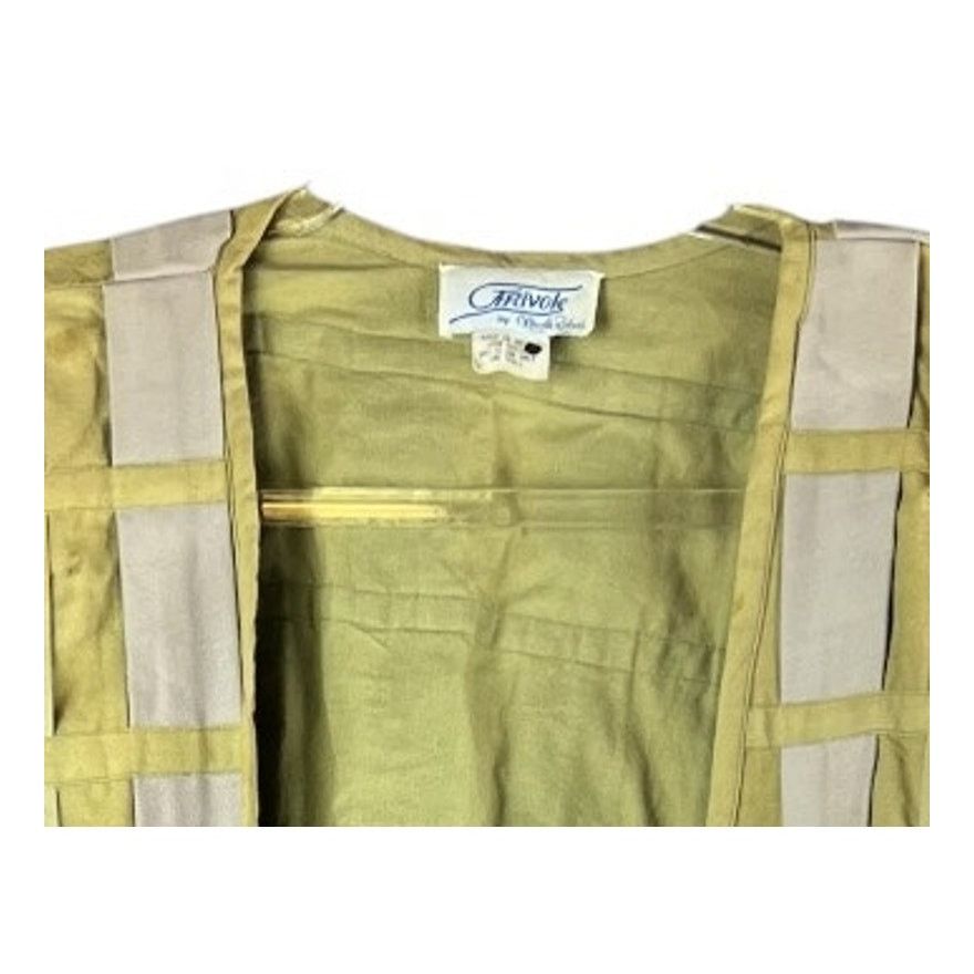 Vintage Vintage Frivole Nicole Roberts Patchwork Open Front Jacket Size ONE SIZE - 3 Thumbnail