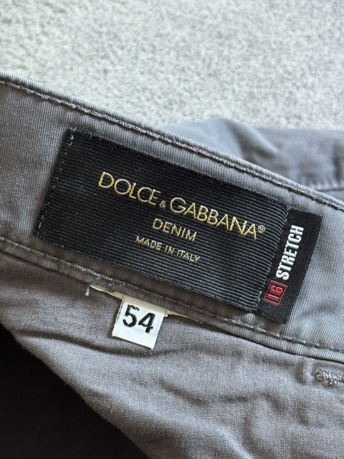 Dolce & Gabbana Dolce & Gabbana 54size gray chinos pants trousers casual Size US 36 / EU 52 - 11 Thumbnail