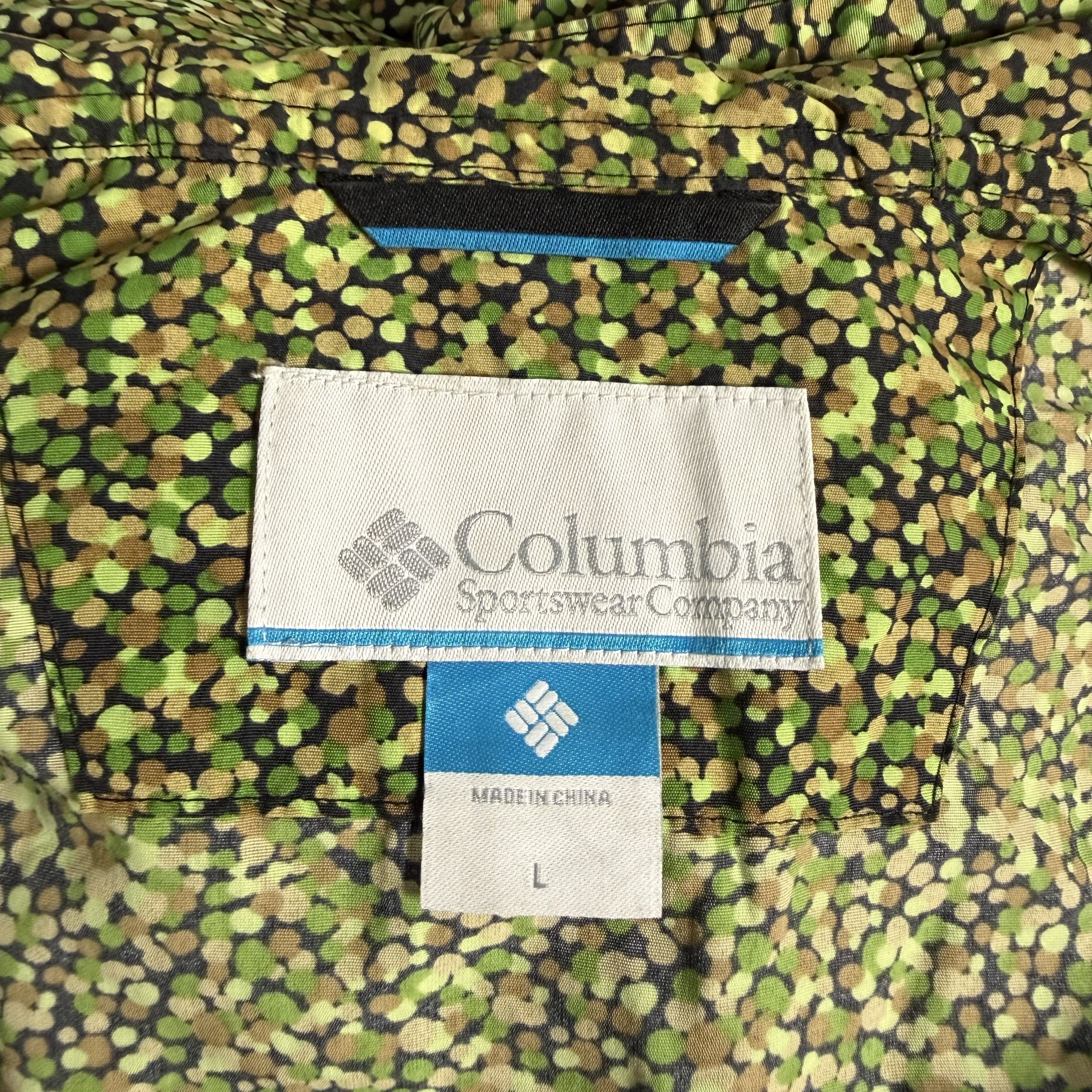 Columbia 🔥RARE🔥Columbia Polkadot Camo Full Zip Hoodie Windbreaker Size US L / EU 52-54 / 3 - 5 Thumbnail