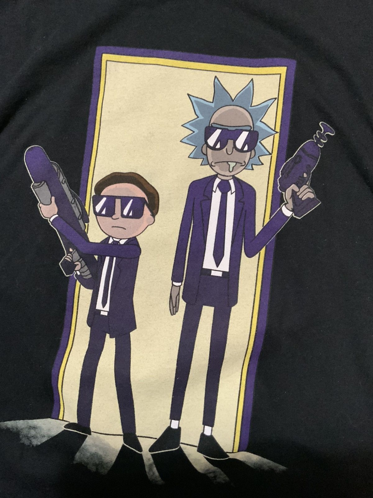 Ripple Junction Lot Of 2 Rick & Morty Adult Swim Graphic Black T-Shirts Size US M / EU 48-50 / 2 - 11 Thumbnail