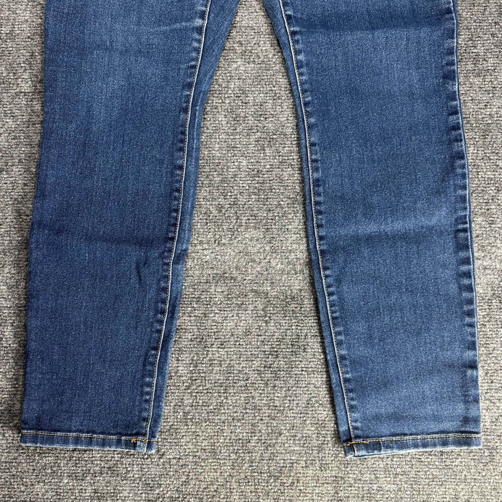 Michael Kors Michael Kors Jeans Womens 6 Skinny Medium Wash Cotton Stretch Zip Pockets jeans skinny Womens 6 blue denim stretch zipper Size 28" / US 6 / IT 42 - 2 Thumbnail