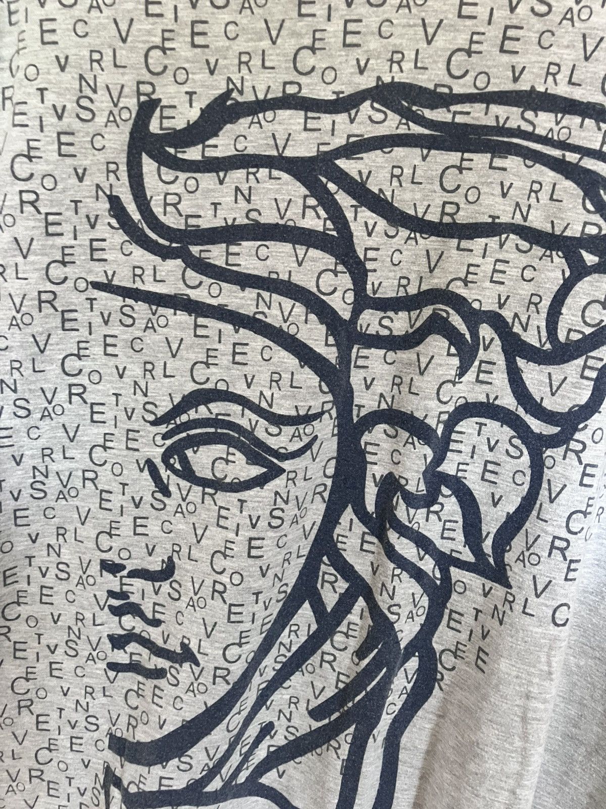 Versace Versace Logo Text Allover Print Size US S / EU 44-46 / 1 - 3 Thumbnail