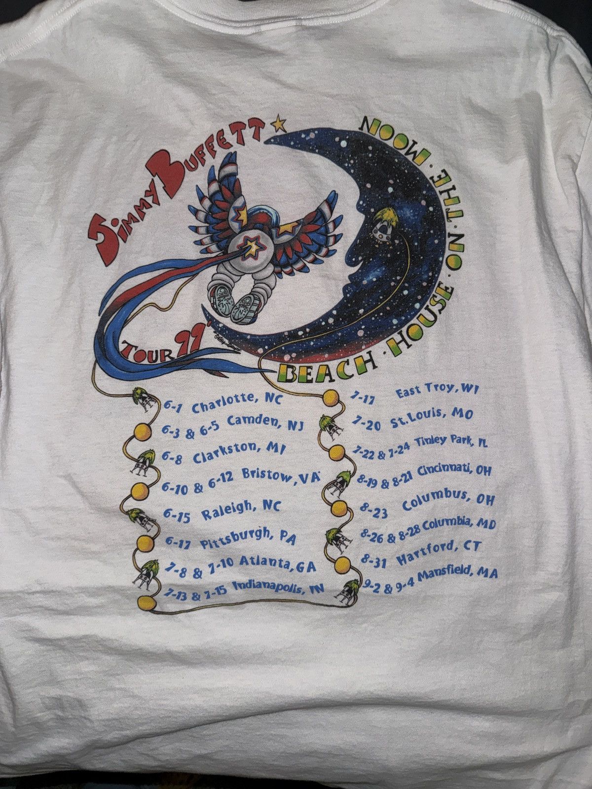 Other Jimmy Buffett Beach House on the Moon Tour 1999 Size US XL / EU 56 / 4 - 2 Thumbnail