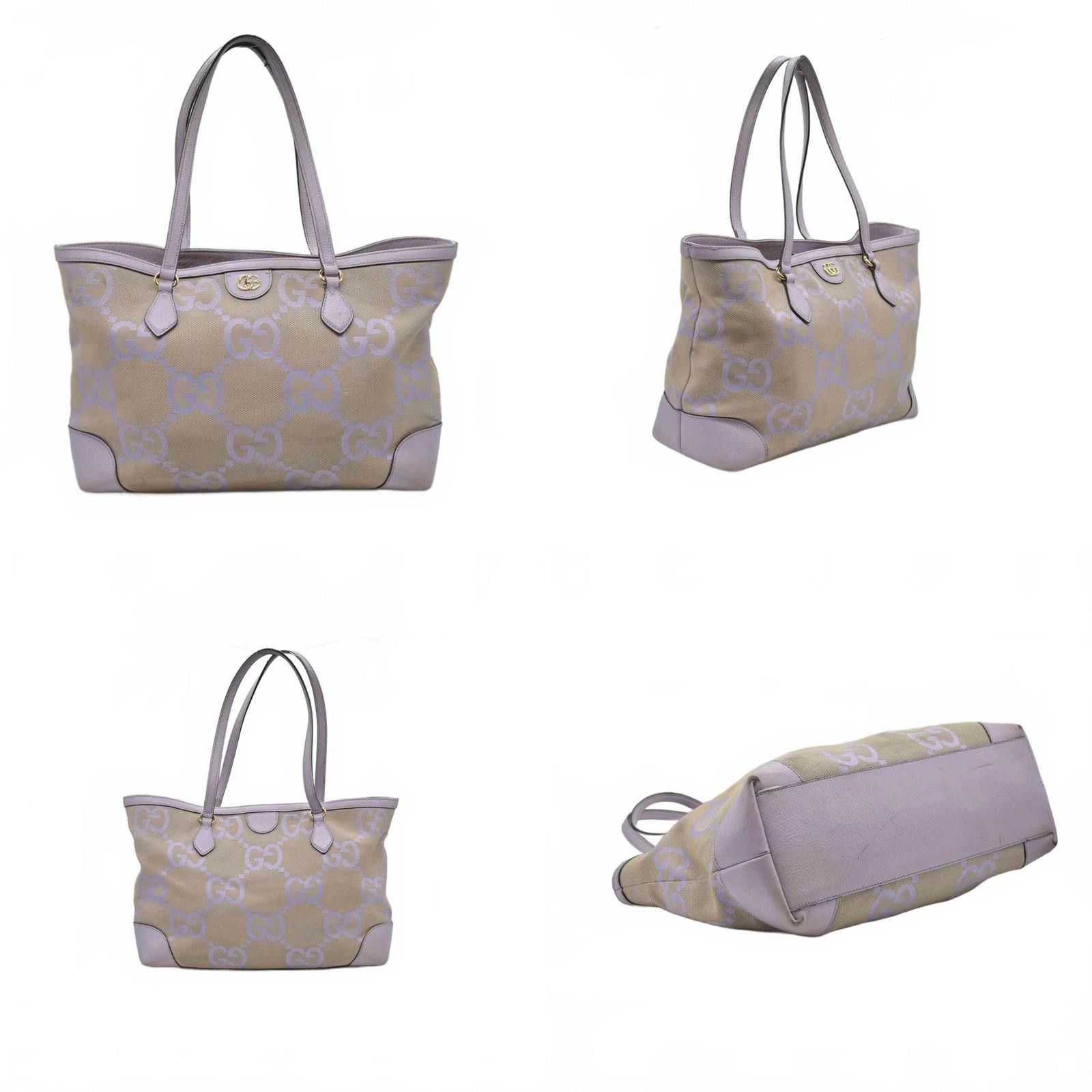 Gucci Gucci Monogram Jumbo GG Textured Dollar Calfskin Medium Size ONE SIZE - 2 Thumbnail