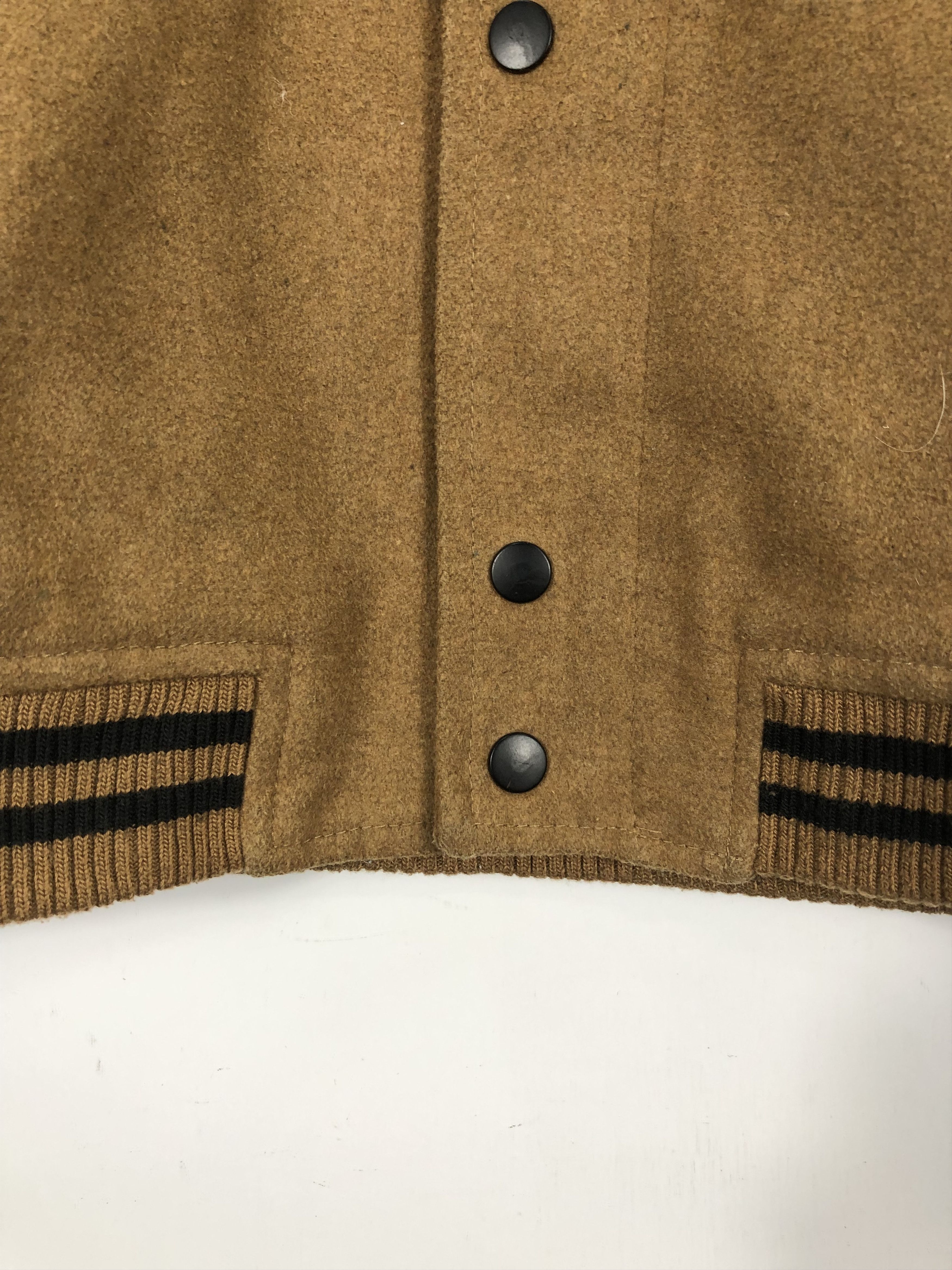 Naval Clothing Factory Naval Clothing Factory Varsity Jacket Leather Sleeve V0186 Size US L / EU 52-54 / 3 - 10 Thumbnail