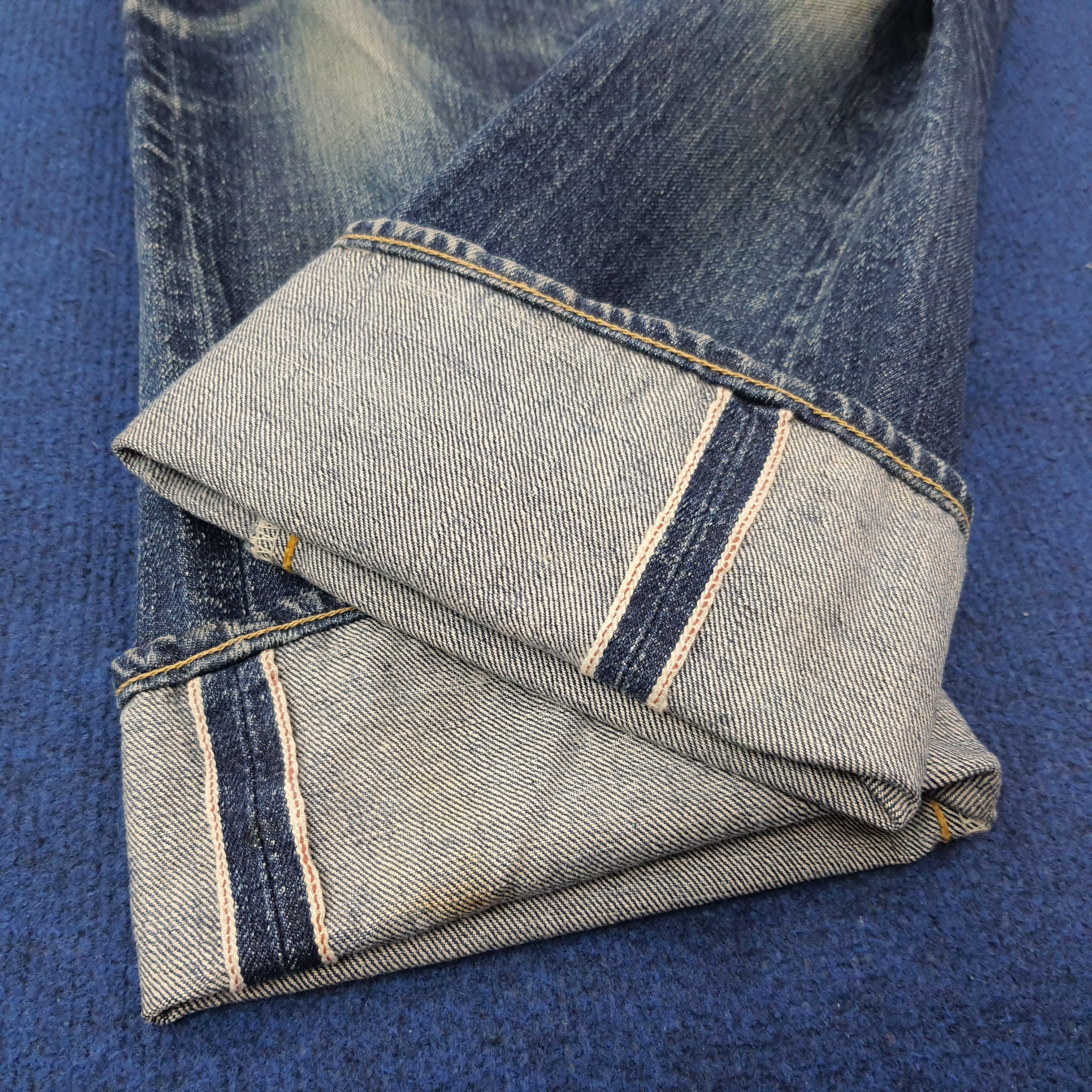 Hysteric Glamour Vintage Hysteric Glamour Selvedge Custom Logo Jeans C265N25 Size US 27 - 7 Thumbnail
