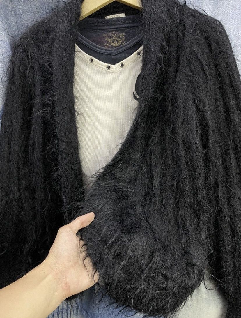 Hysteric Glamour × If Six Was Nine × Japanese Brand fuzzy mohair cardigan kurt cobain grunge style Size US M / EU 48-50 / 2 - 4 Thumbnail