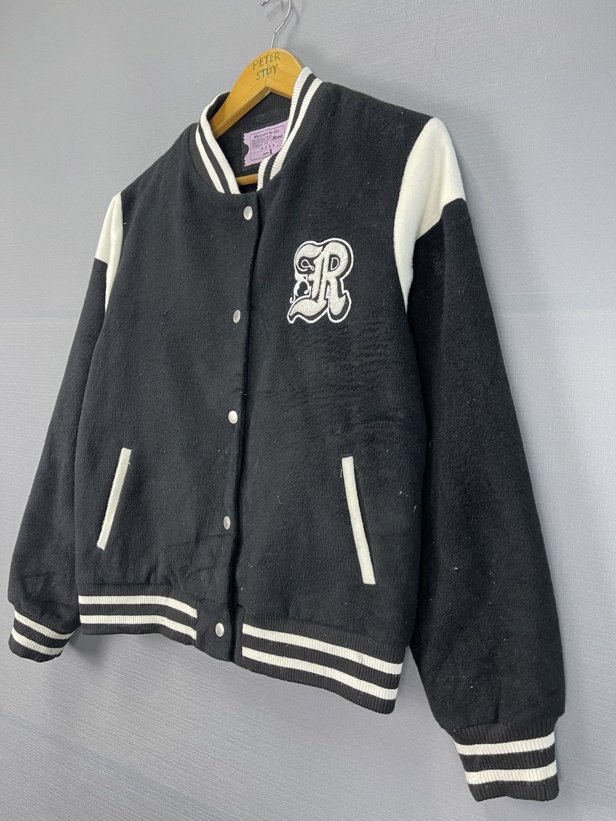 Japanese Brand Repipi Varsity Jacket Size US L / EU 52-54 / 3 - 3 Thumbnail
