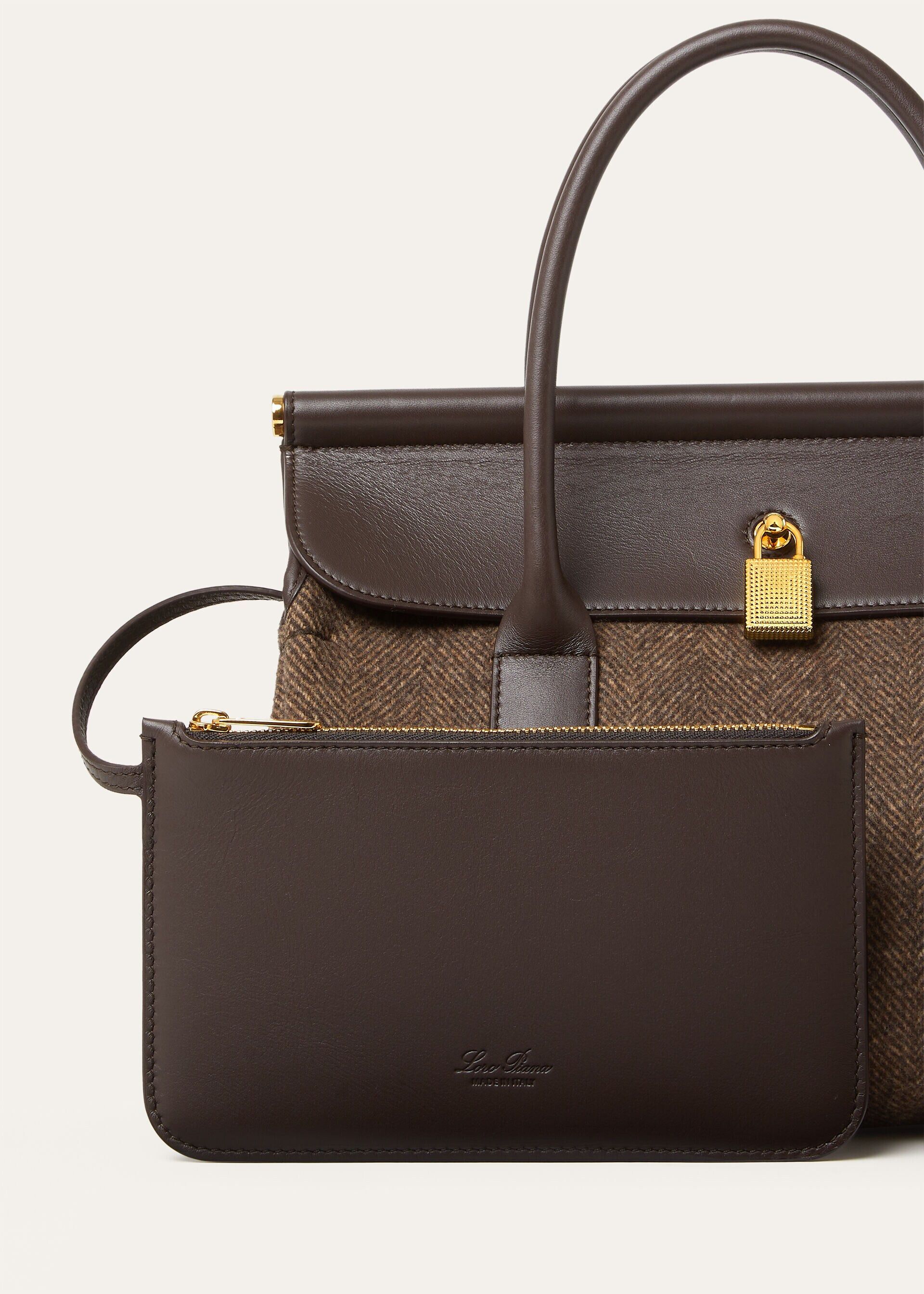 Loro Piana os11x0426 FAR0712 Size: OS / L2 Loom Tote Bag in Brown Size ONE SIZE - 7 Thumbnail