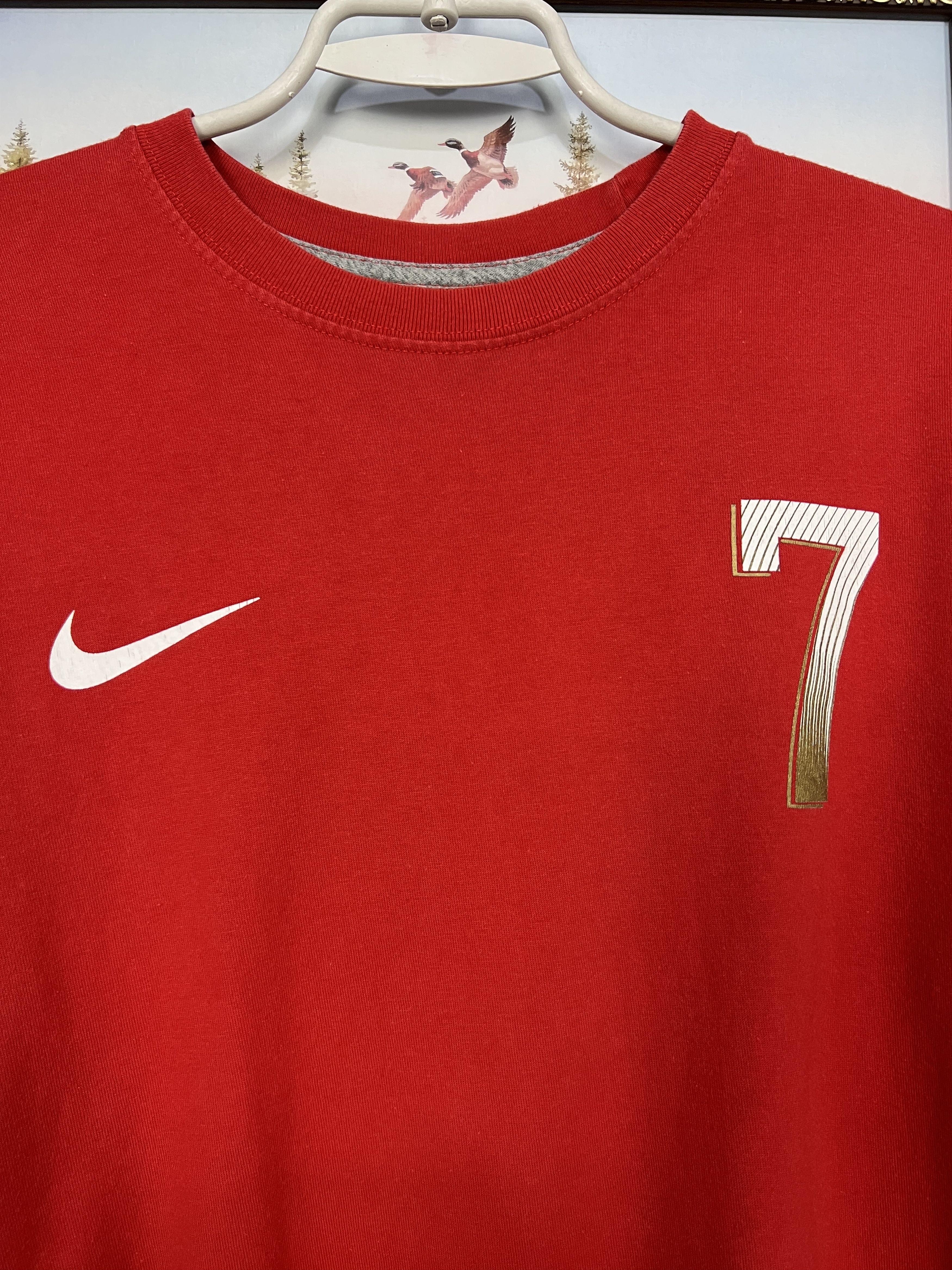 Nike Vintage Nike Portugal Football Train Shirt #7 Ronaldo Soccer Size US M / EU 48-50 / 2 - 5 Thumbnail