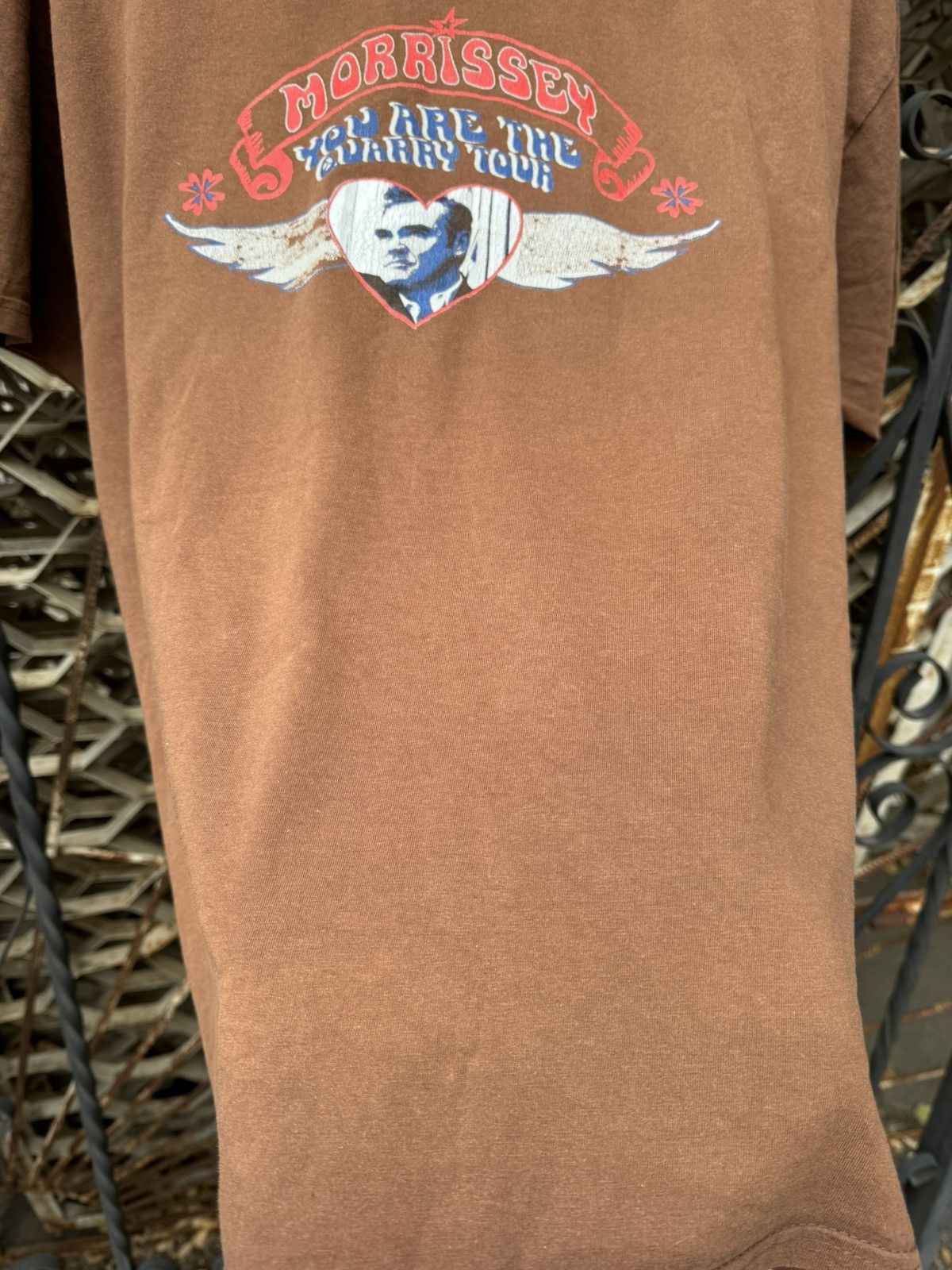 Band Tees Vintage Morrisey Quarry T Shirt Y2K The Smiths Size US L / EU 52-54 / 3 - 8 Thumbnail