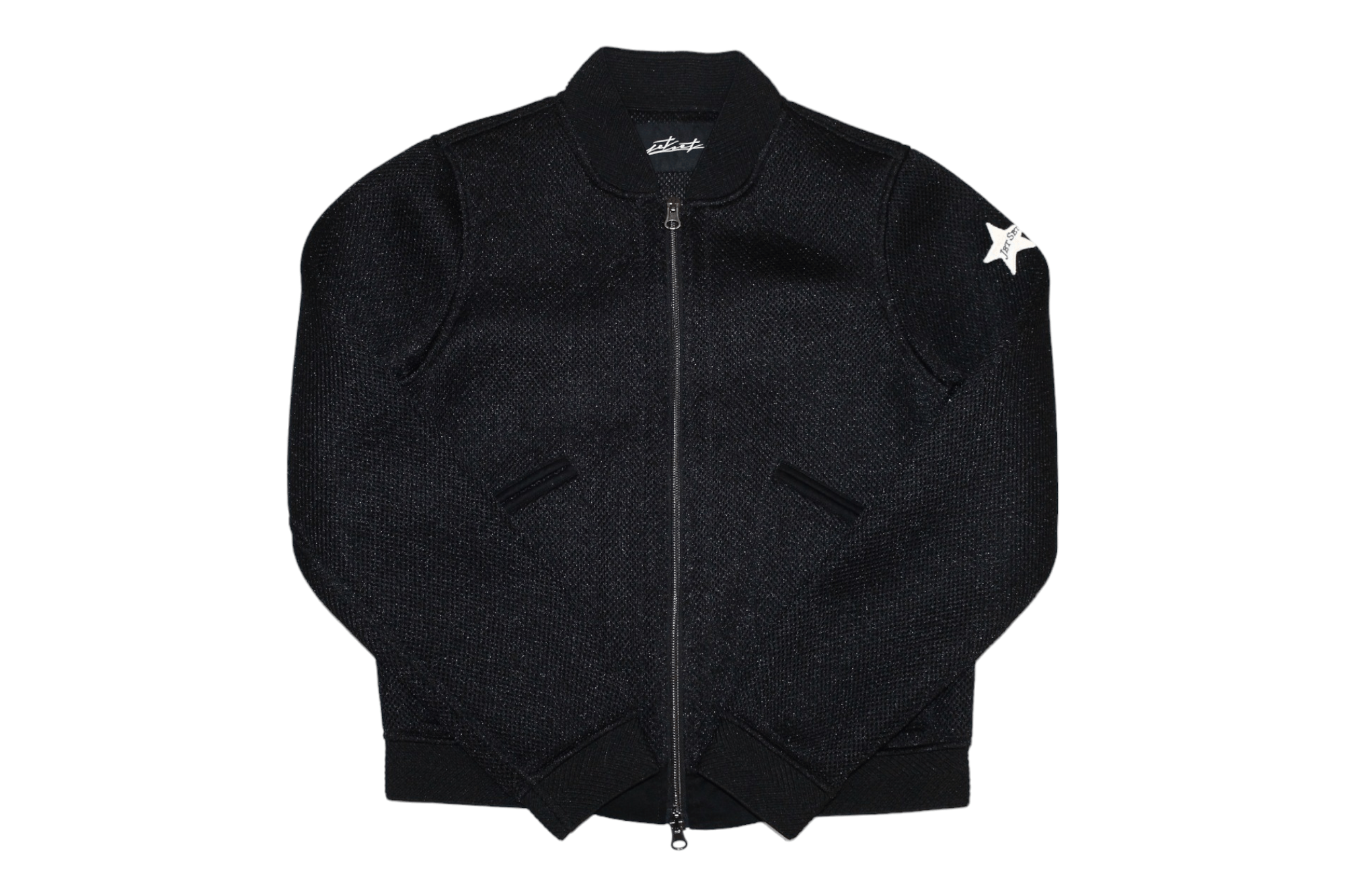 JET SET RARE💥 Jet Set Silver Dragon Embroidery Neoprene Mesh Jacket Size XS / US 0-2 / IT 36-38 - 3 Thumbnail
