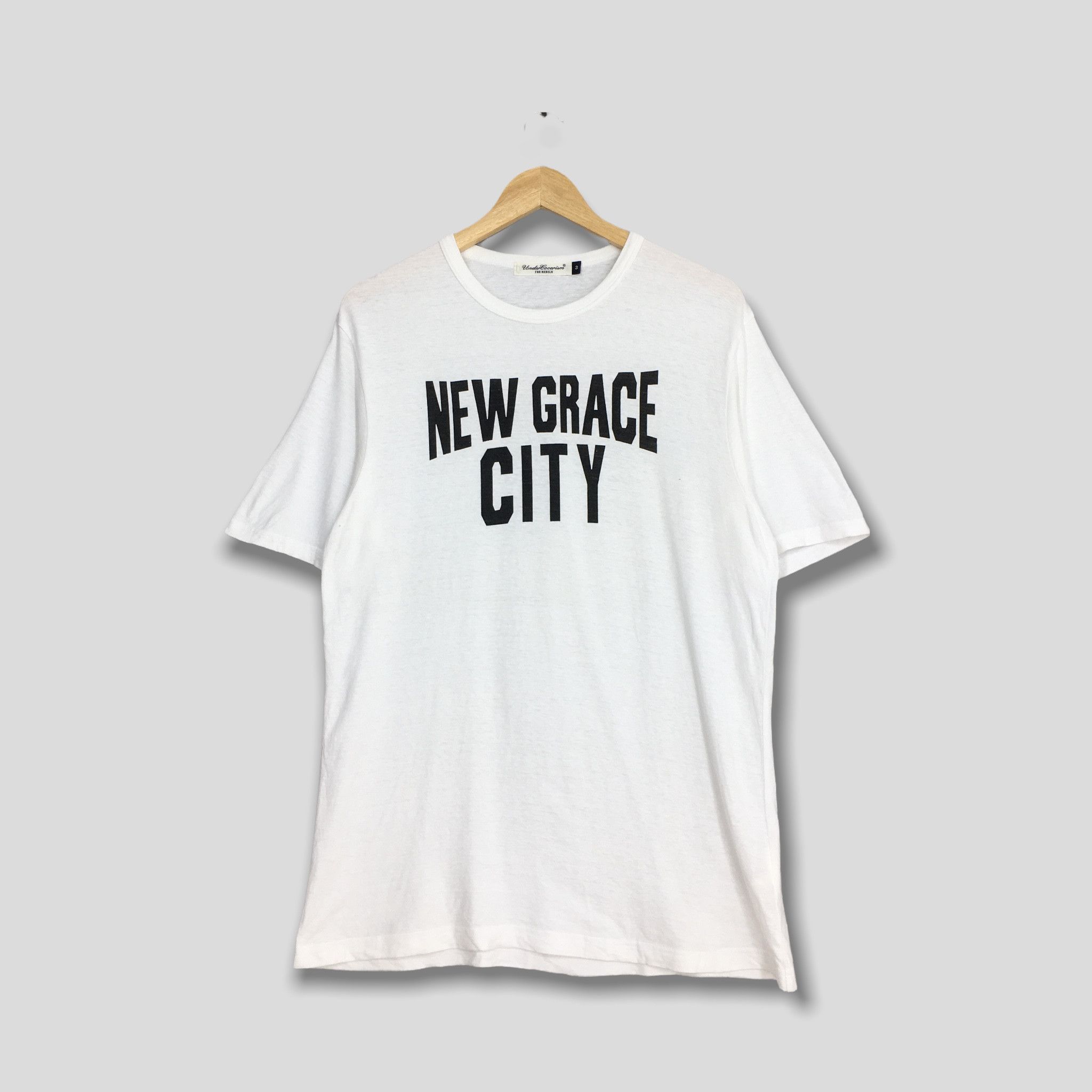 Undercover SS04 'Languid' New York City Asymmetrical T-Shirt | Grailed
