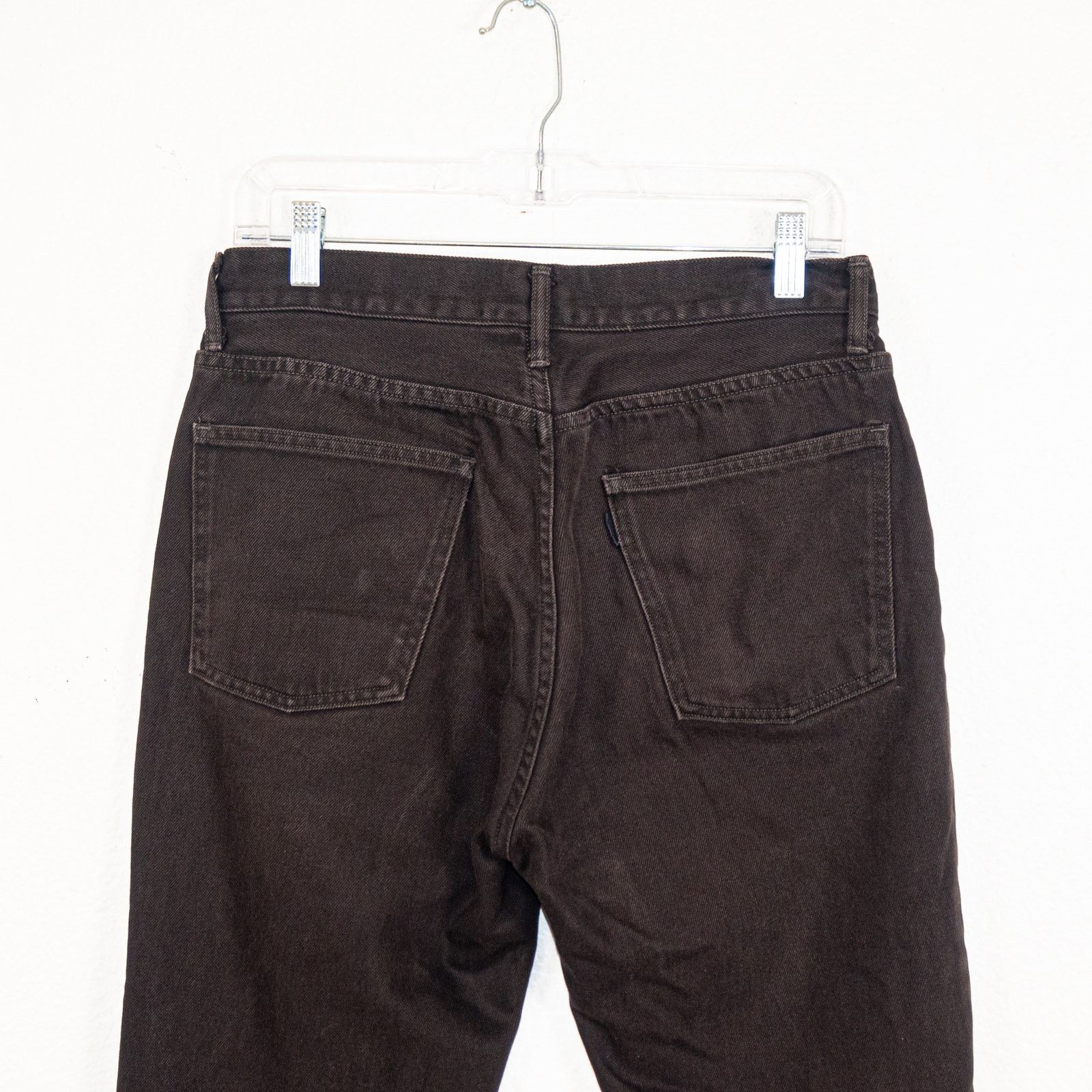 PHIGVEL MAKERS & Co. Phigvel Makers & Co Raw Crop Denim Jeans brown size 1 Size US 30 / EU 46 - 7 Thumbnail