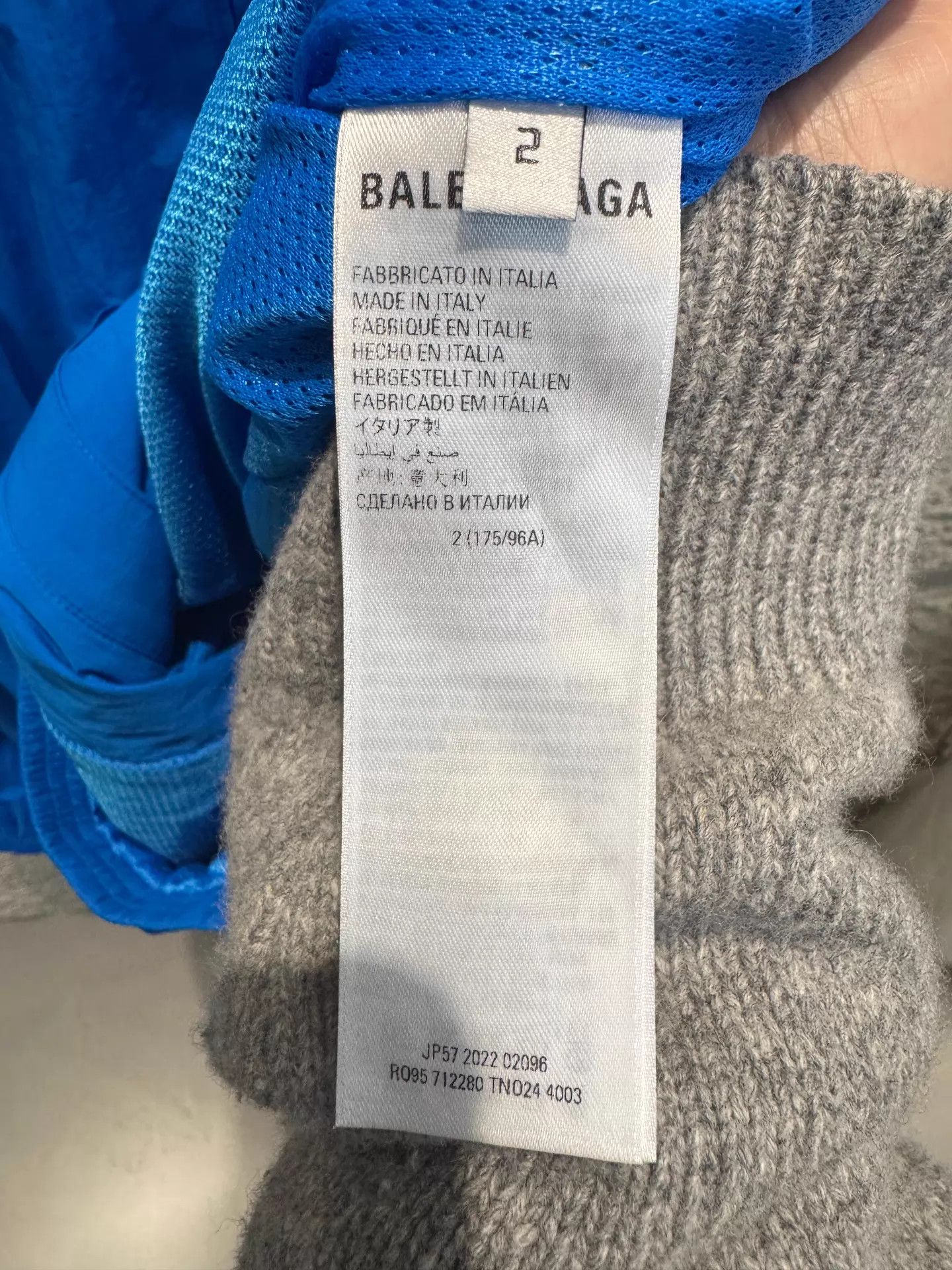 Balenciaga Balenciaga x adidas Originals Logo Stripe Stand Collar Jkt Size US M / EU 48-50 / 2 - 3 Thumbnail