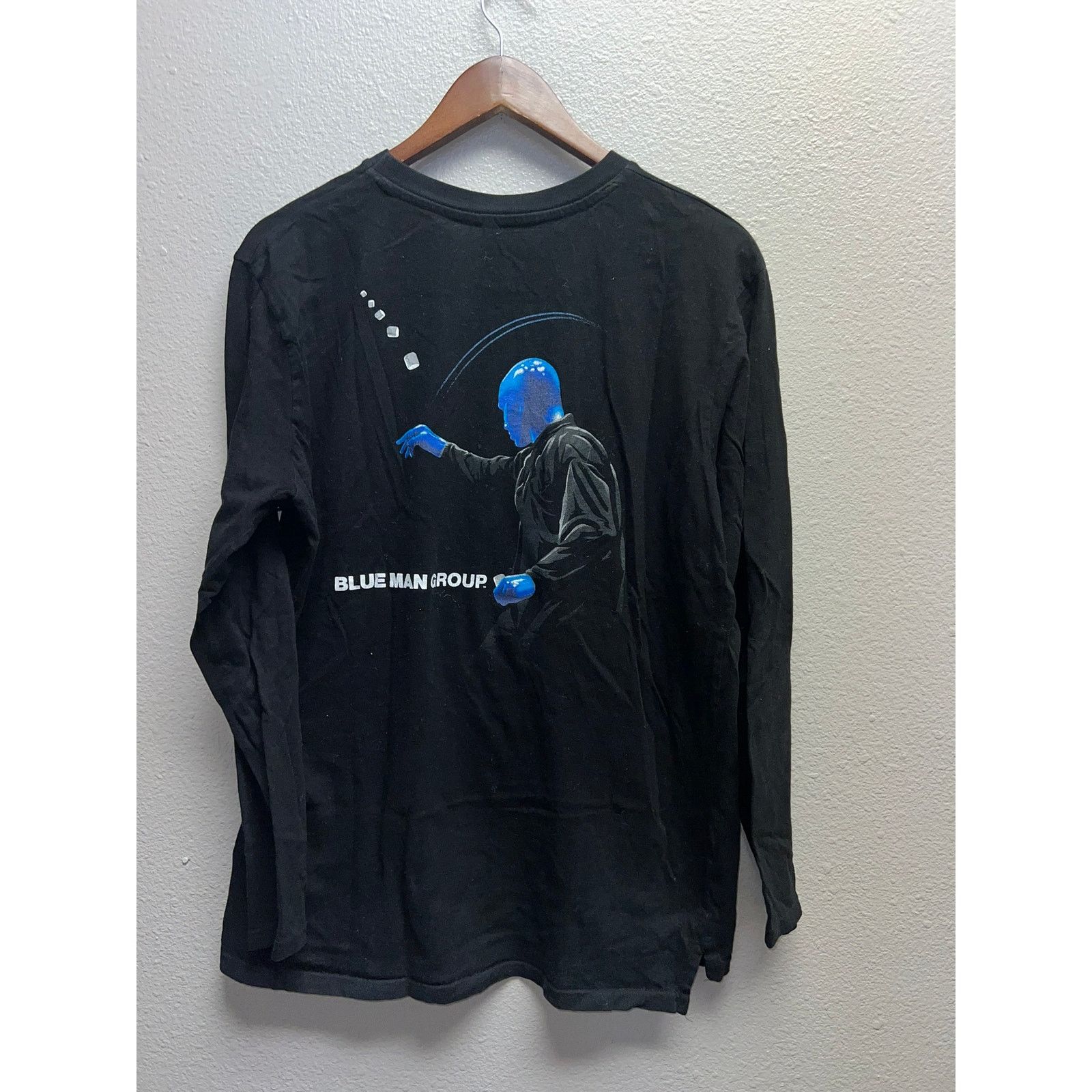 Vintage Blue Man Group Long Sleeve Shirt Marshmallow Throw Promo Tee Size US M / EU 48-50 / 2 - 6 Thumbnail