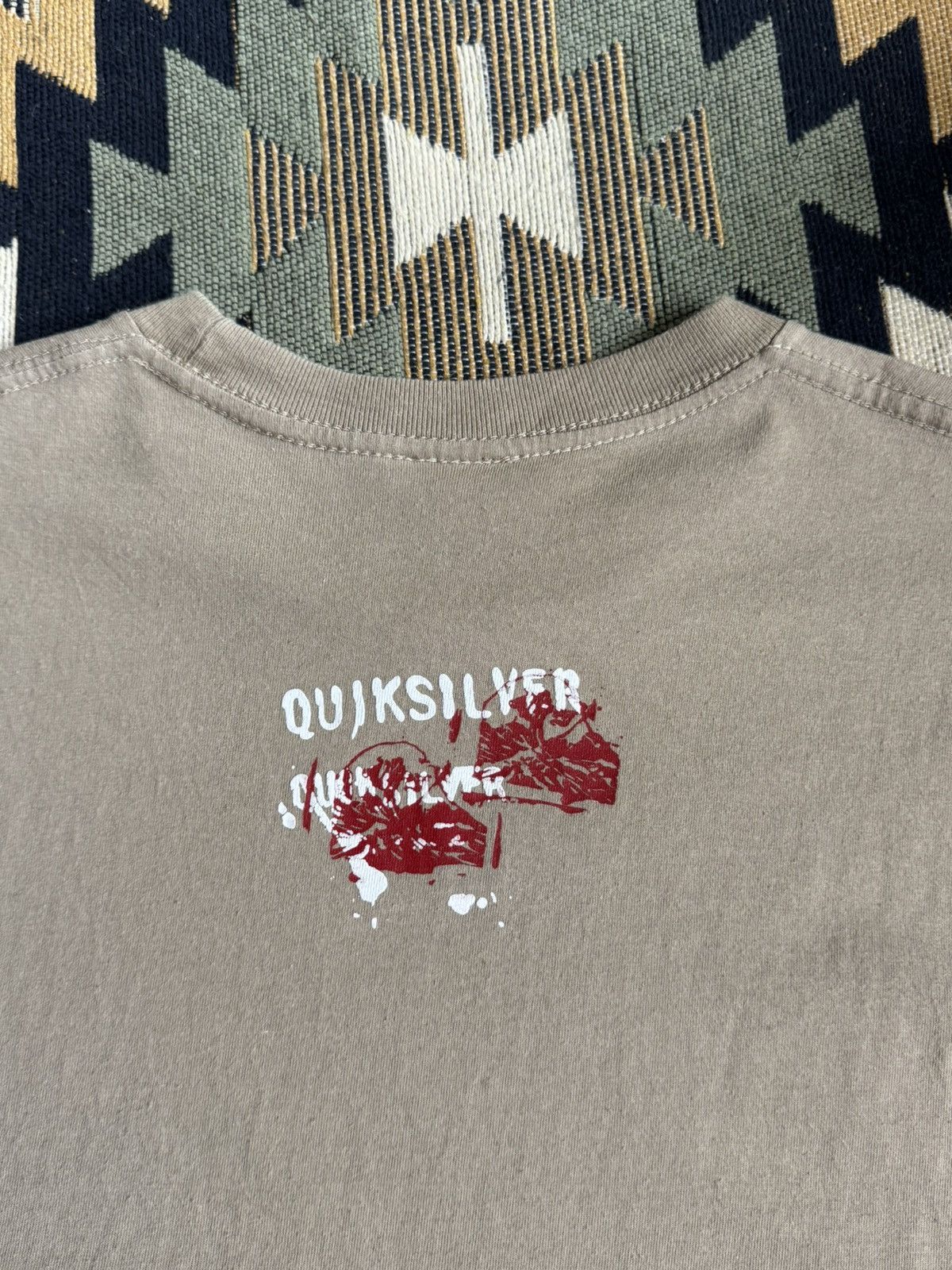 Quiksilver Vintage Quiksilver Big Logo Y2K T-shirt Surfstyle Size US XL / EU 56 / 4 - 7 Thumbnail