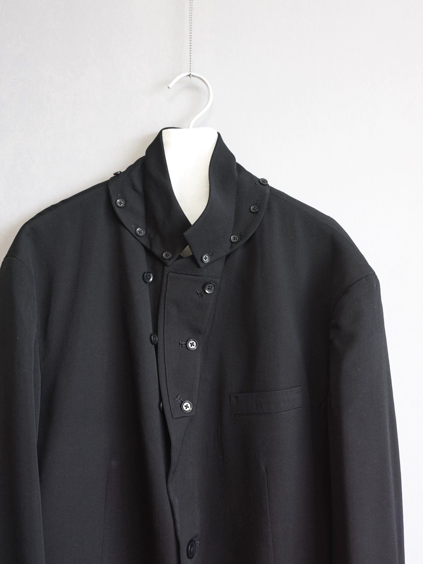 Yohji Yamamoto Yohji Yamamoto 11SS J115 Det Collar Deformed Jacket Size 3 Size US L / EU 52-54 / 3 - 6 Thumbnail