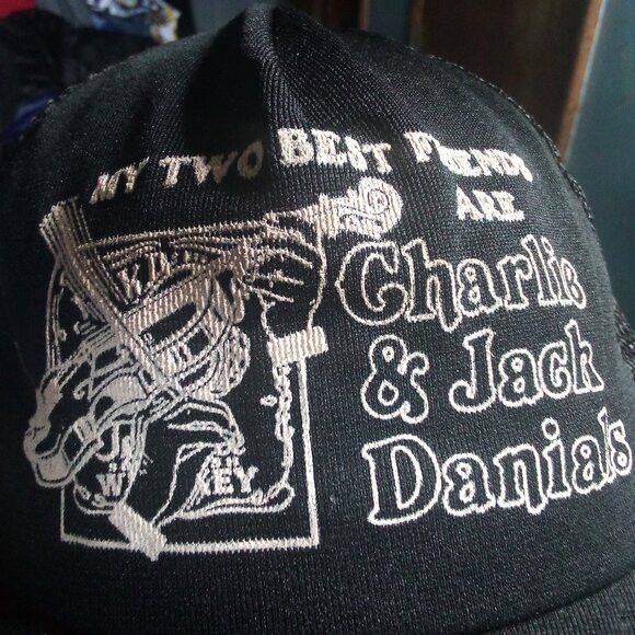 Vintage Vintage Charlie & Jack Danials Two Best Friends Trucker Hat Size ONE SIZE - 2 Thumbnail