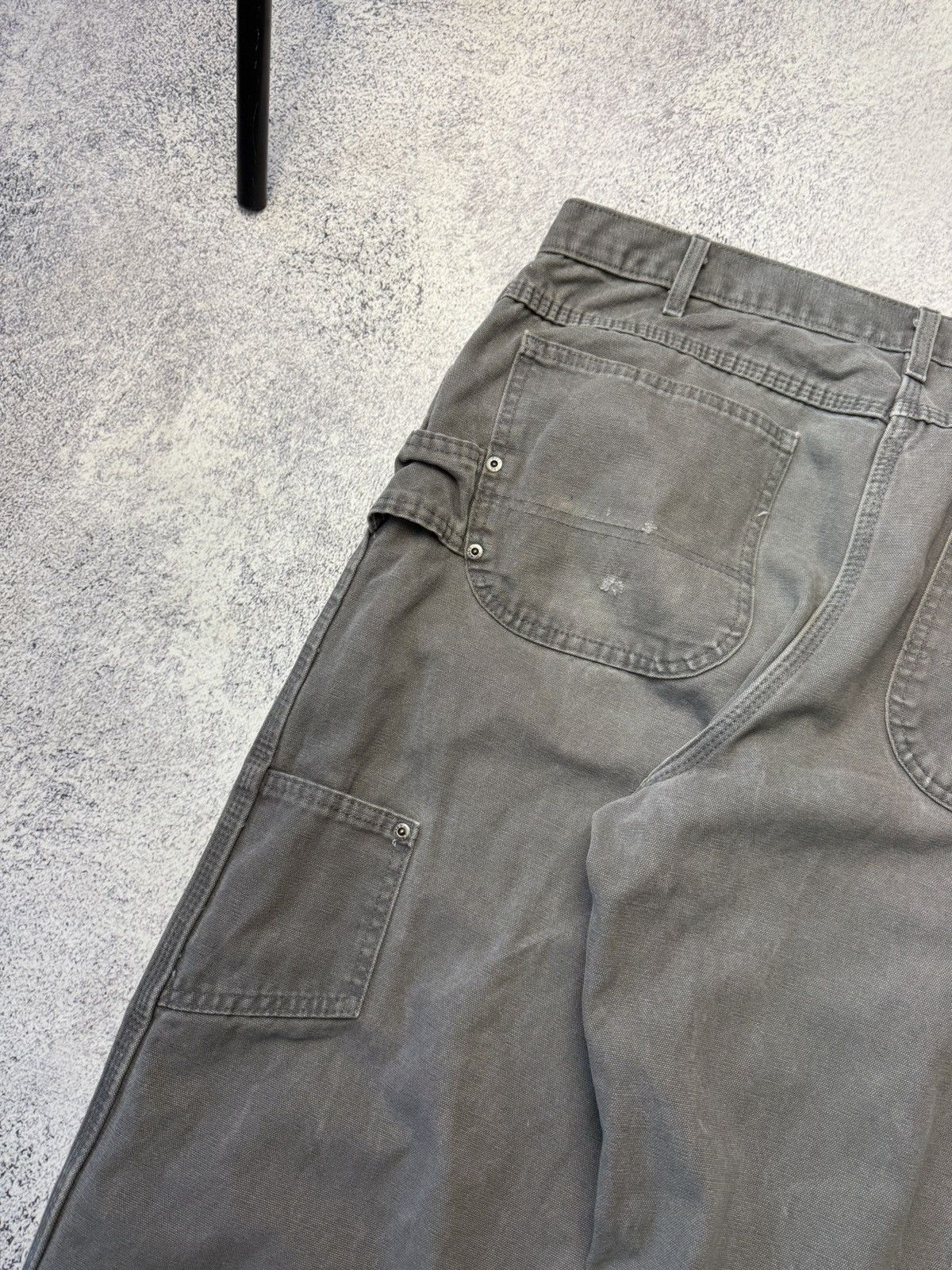 Dickies Vintage Gray Dickies Carpenter Work Pants - 38/32 - Y2K Size US 34 / EU 50 - 16 Thumbnail