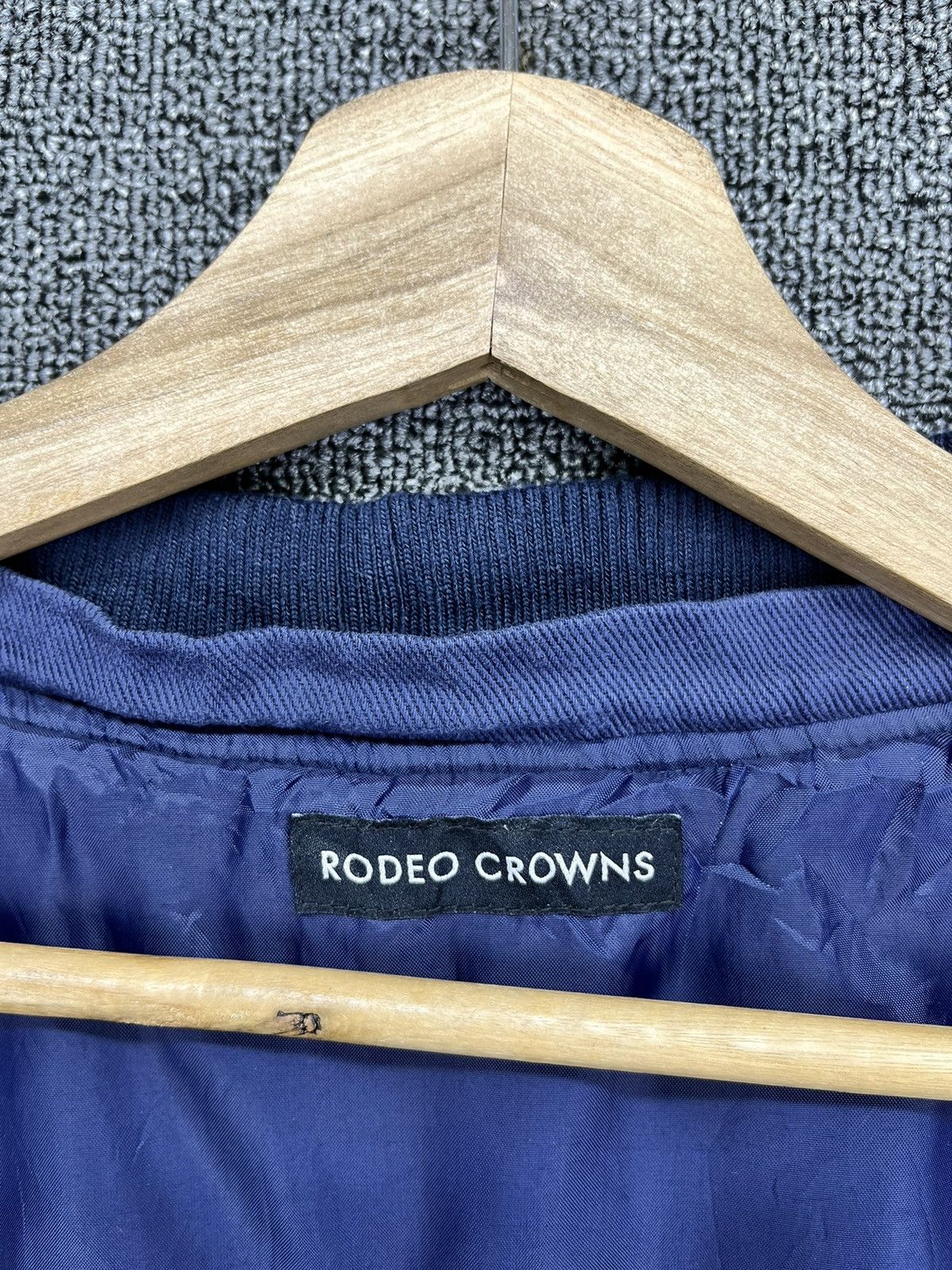 Japanese Brand Vintage Rodeo Crown Spellout Rare Hooded Jacket Size US L / EU 52-54 / 3 - 9 Thumbnail