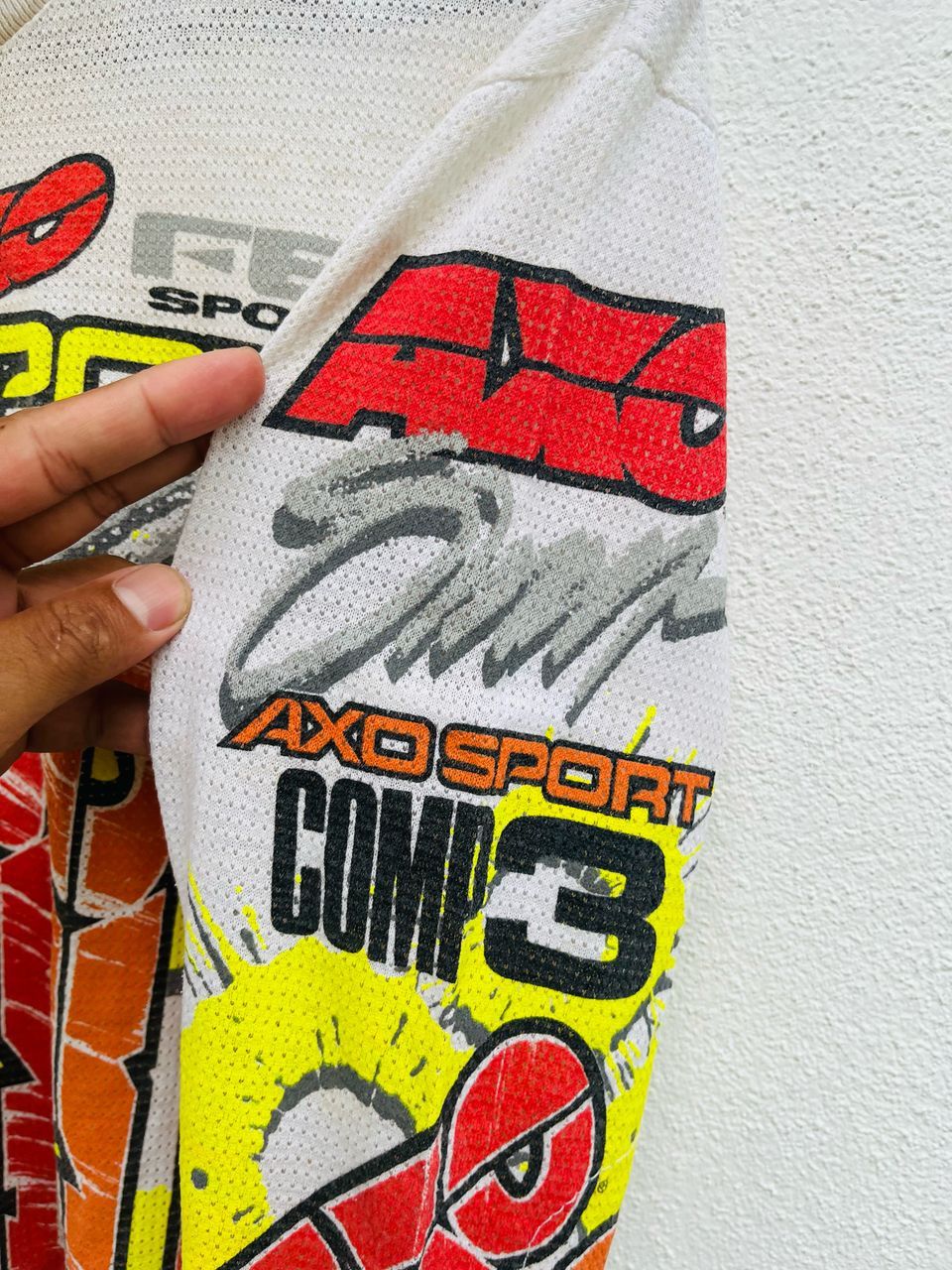 Japanese Brand Vintage Axo Sport Motorcross Fashion Style Size US M / EU 48-50 / 2 - 7 Thumbnail