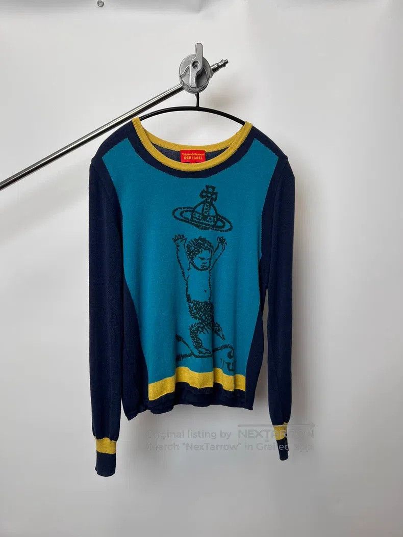 Vivienne Westwood Vivienne Westwood Figure knit shirt Size US M / EU 48-50 / 2 - 1 Thumbnail