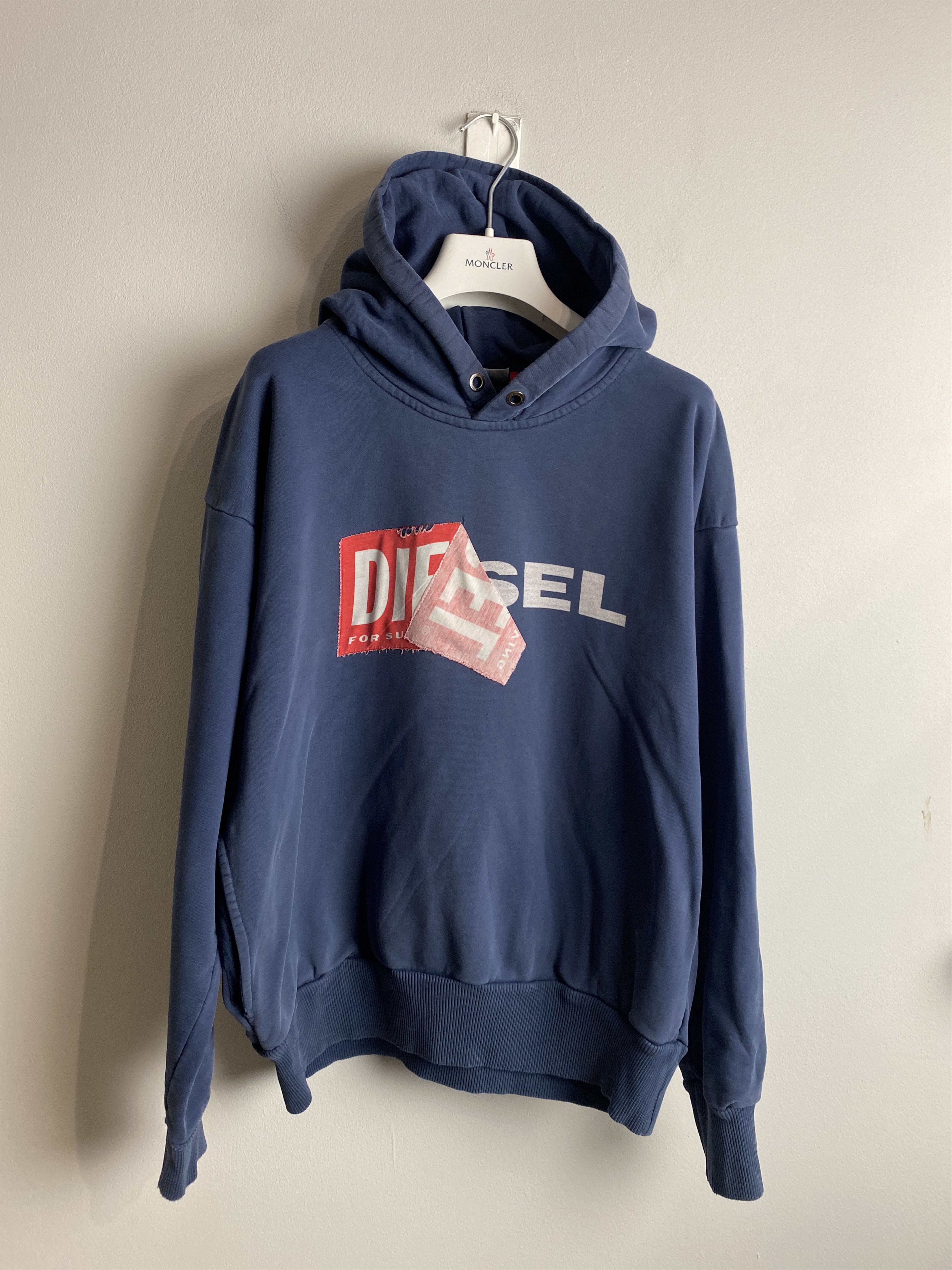 Diesel Diesel big logo hoodie skate rap hip hop casual Size US S / EU 44-46 / 1 - 1 Thumbnail