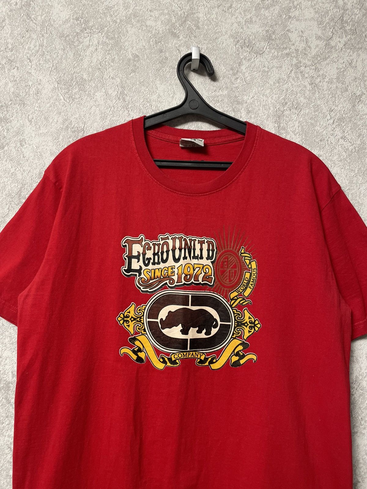 Ecko Unltd. Vintage Ecko Unltd Big Logo Rap T-Shirt Size US XL / EU 56 / 4 - 2 Thumbnail