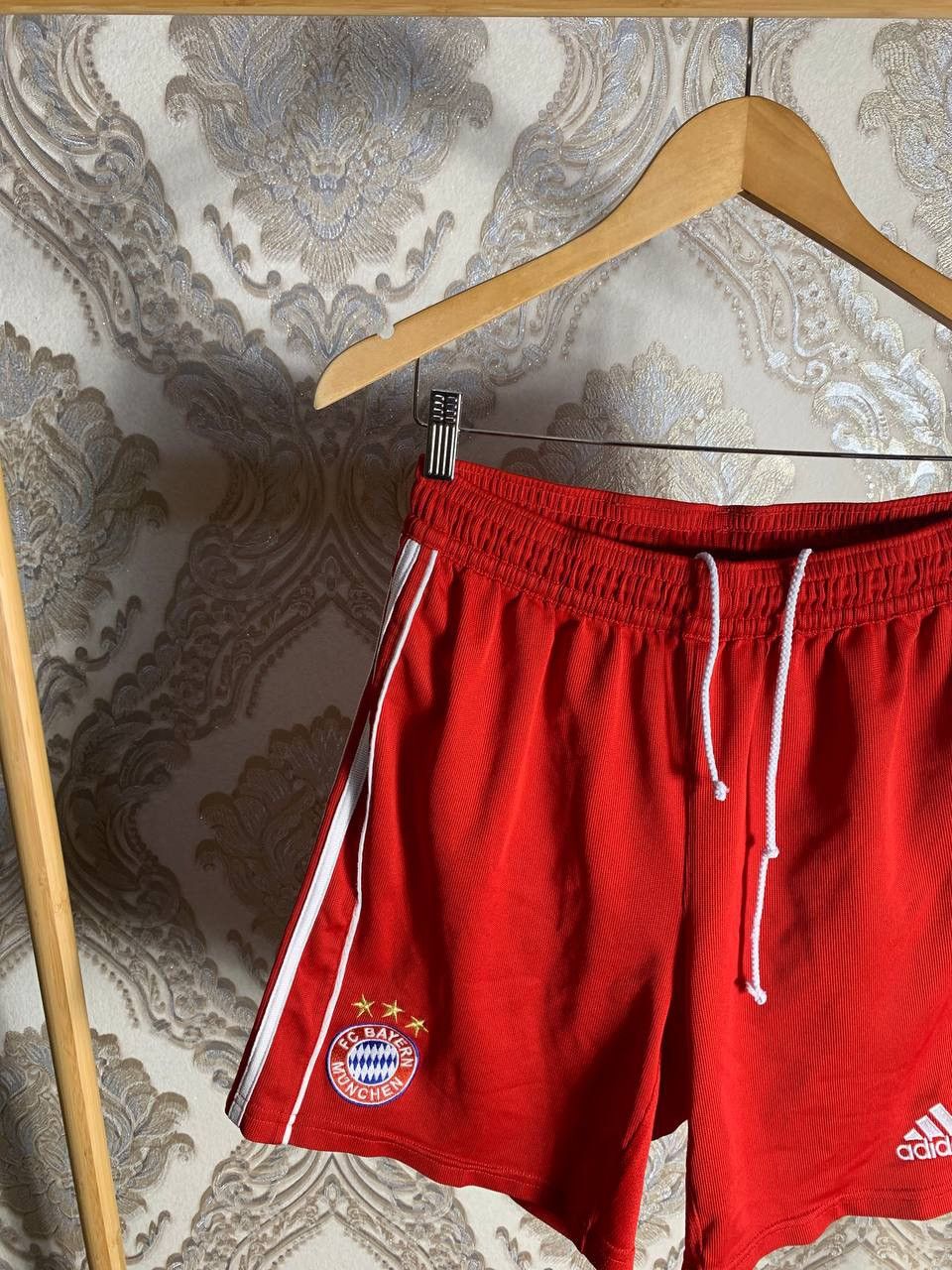 Adidas × Vintage VERY RARE ADIDAS FC BAYERN MUNCHEN GERMANY SOCCER SHORTS Y2K Size US 32 / EU 48 - 3 Thumbnail