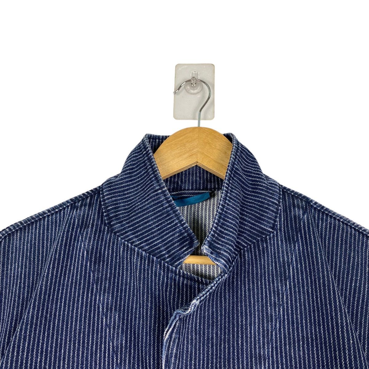 Japanese Brand NavyFlag Denim Chore Jacket Size US M / EU 48-50 / 2 - 5 Thumbnail
