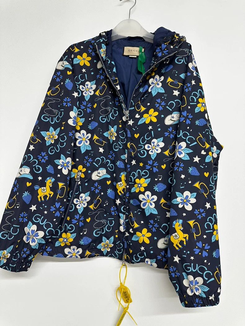 Gucci Gucci Full-print coat Size US S / EU 44-46 / 1 - 1 Thumbnail