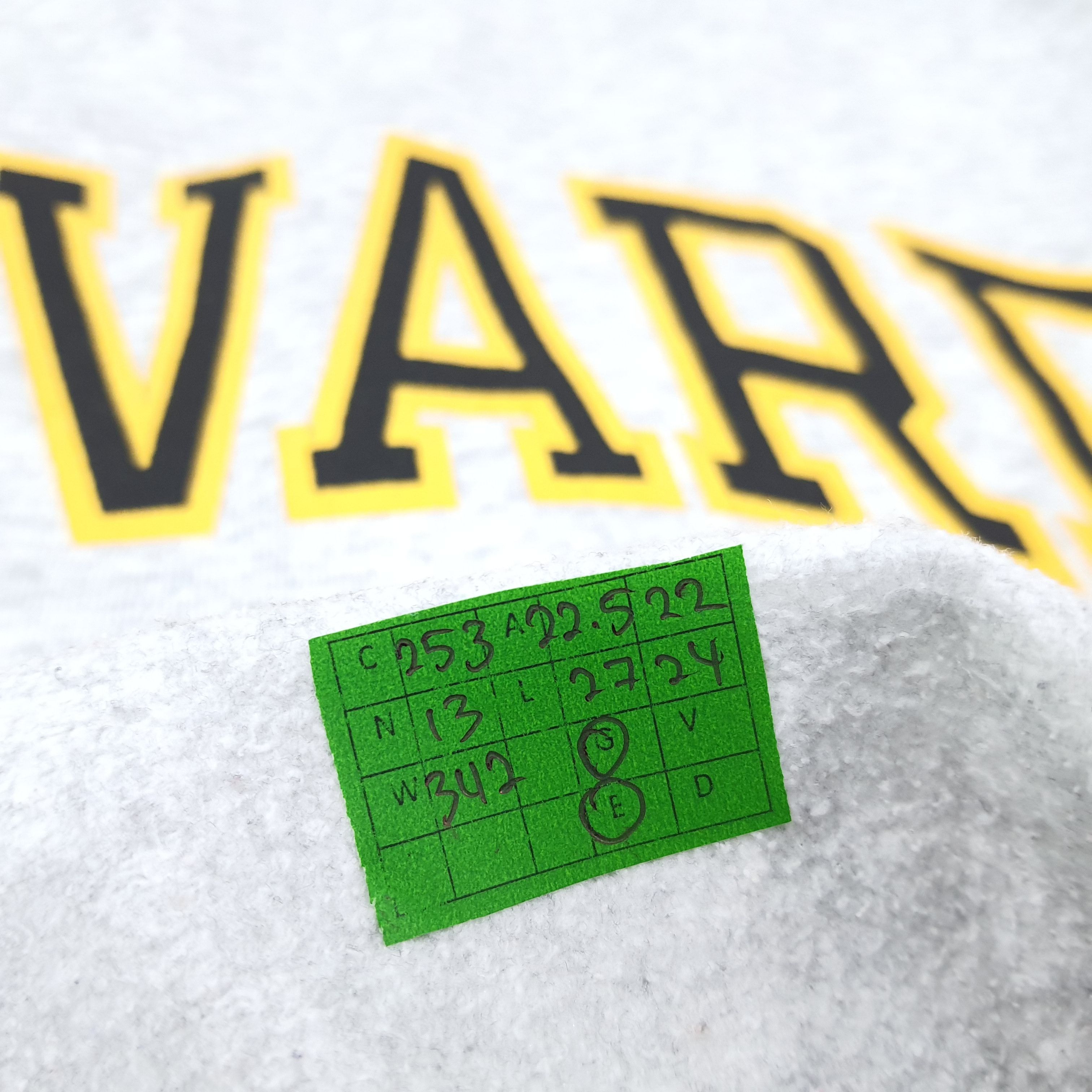 Vintage Vintage HARVARD College Sweatshirt C253N13 Size US M / EU 48-50 / 2 - 6 Thumbnail