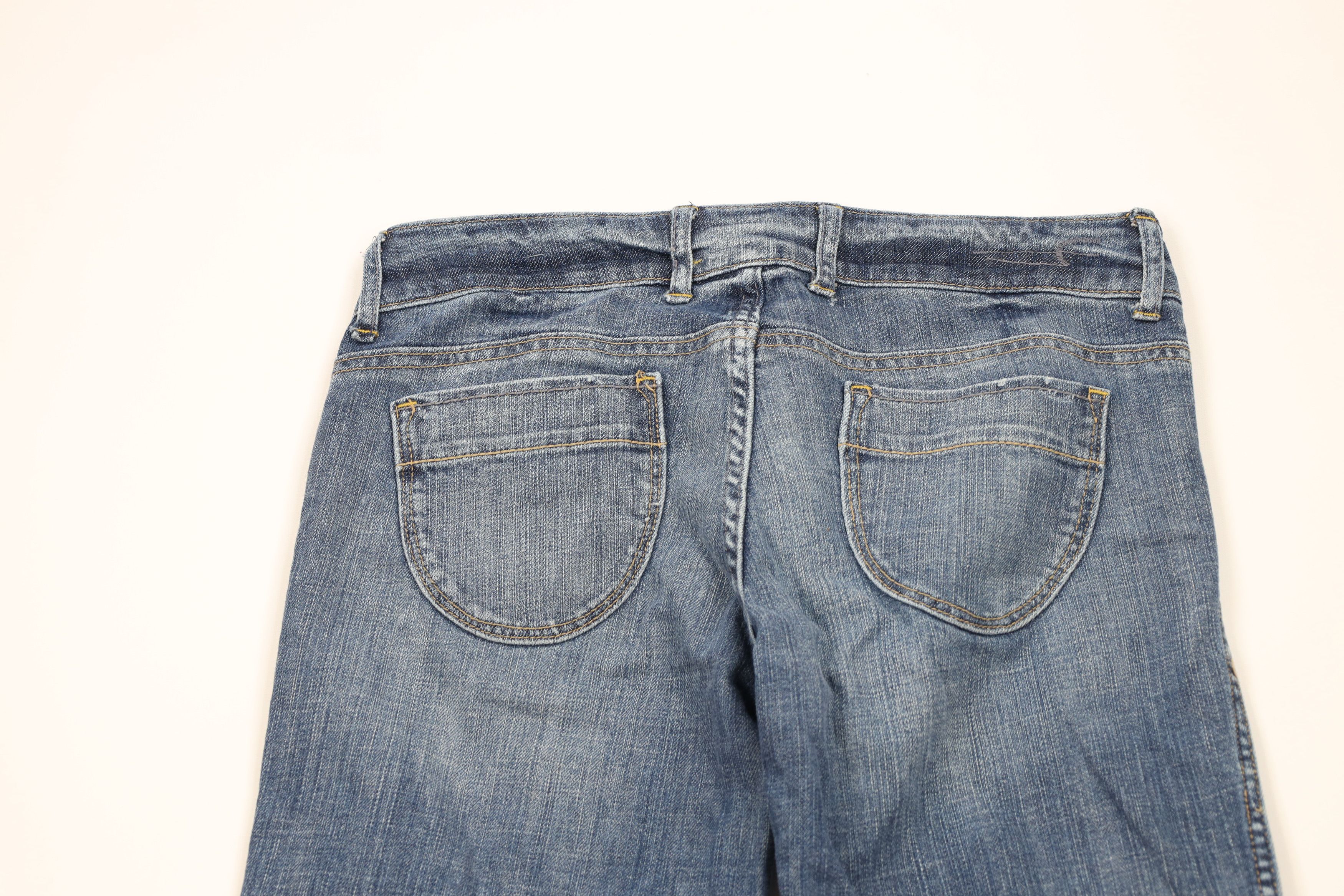 American Eagle Outfitters Vintage 90s Y2K American Eagle Outfitters Wide Leg Jeans Size 30" / US 8 / IT 44 - 12 Thumbnail