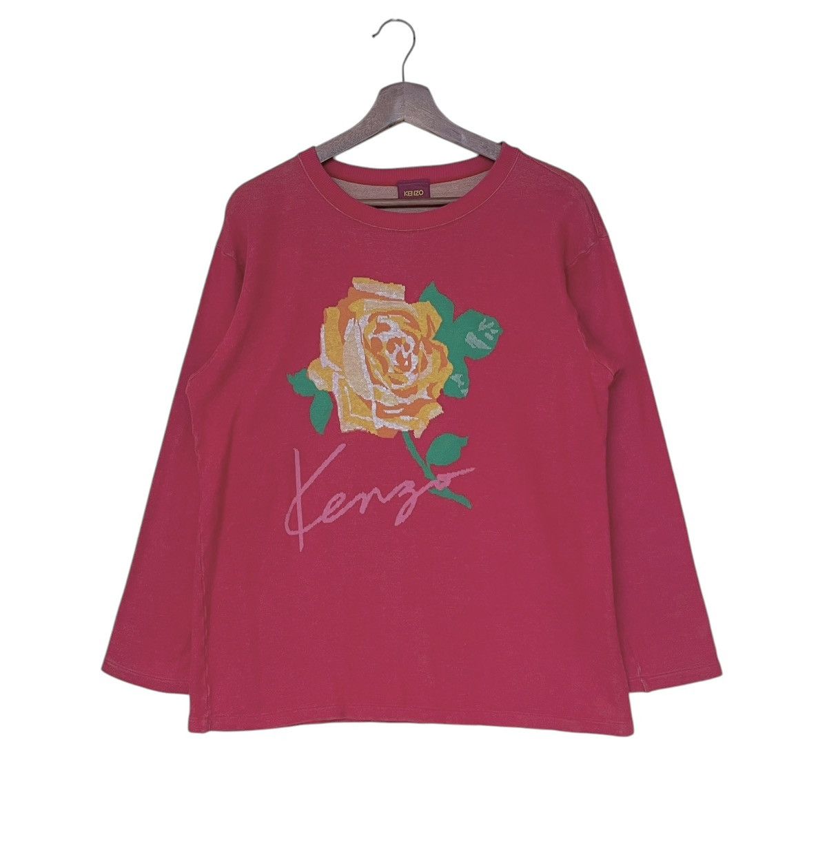 Kenzo × Vintage Vintage Brand Kenzo Sweatshirt 1990s Size US M / EU 48-50 / 2 - 1 Thumbnail