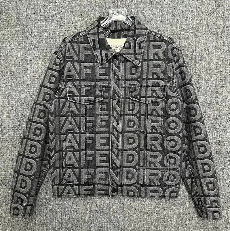 Fendi Fendi Black Cotton Men's Jacket . Size US L / EU 52-54 / 3 - 1 Thumbnail