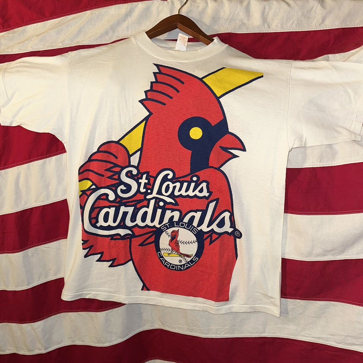 MLB Vintage St. Louis Cardinals T-shirt Size US L / EU 52-54 / 3 - 2 Thumbnail
